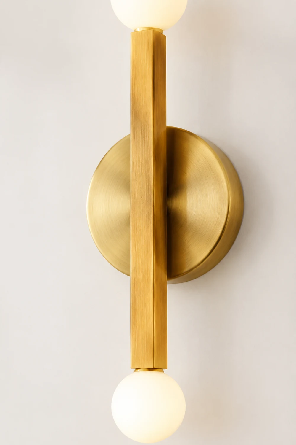 Avi Spiegelfront Waschtisch-Wandleuchte, 41CM Lang - Lumpaz