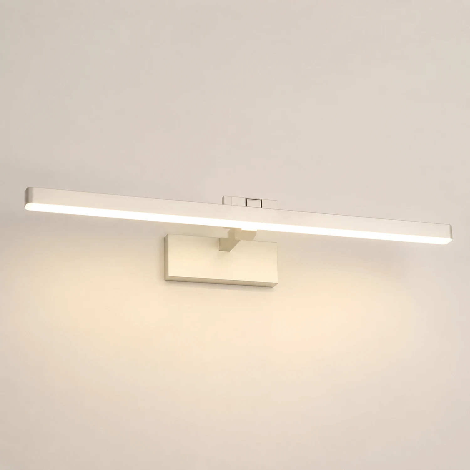 Leigh Spiegelfront Waschtisch-Wandleuchte, L40/50/60/70CM - Lumpaz