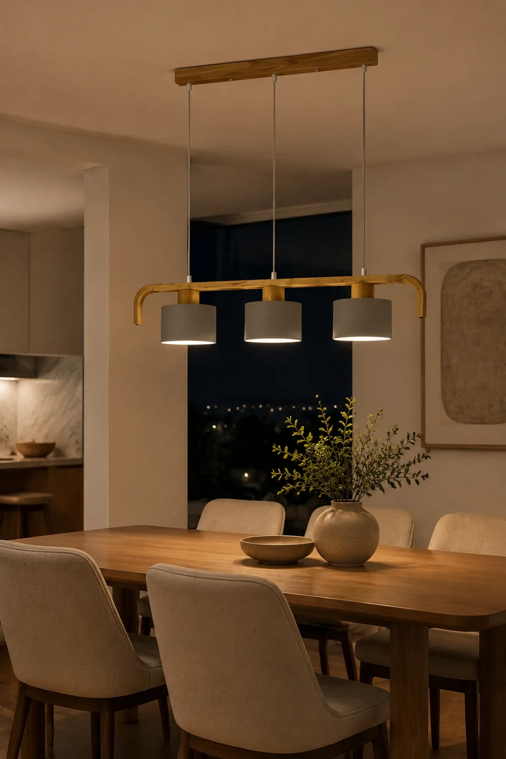 Morandi Pendelleuchte, 3/4-flammig - Lumpaz