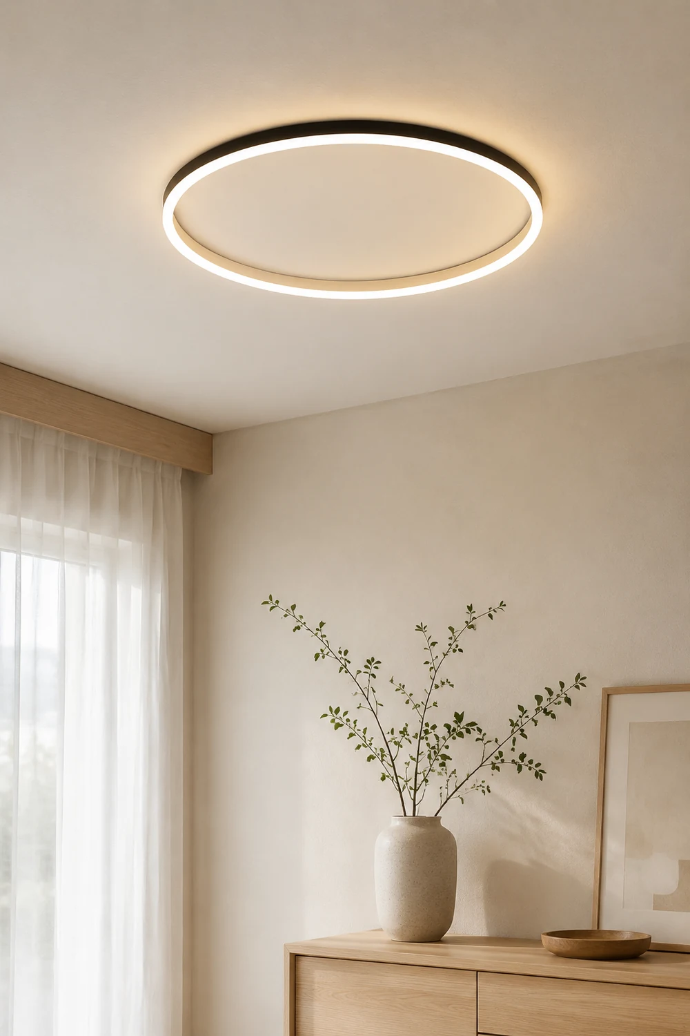 Arisha Deckenleuchte Ring Dimmbar, ∅40/50CM - Lumpaz