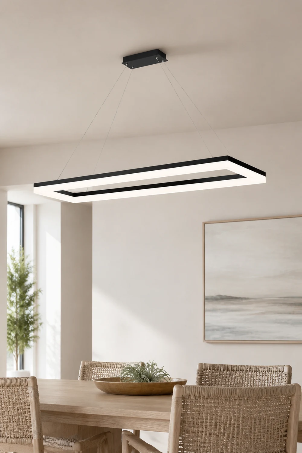 Bouvet Pendelleuchte, L 90CM - Lumpaz