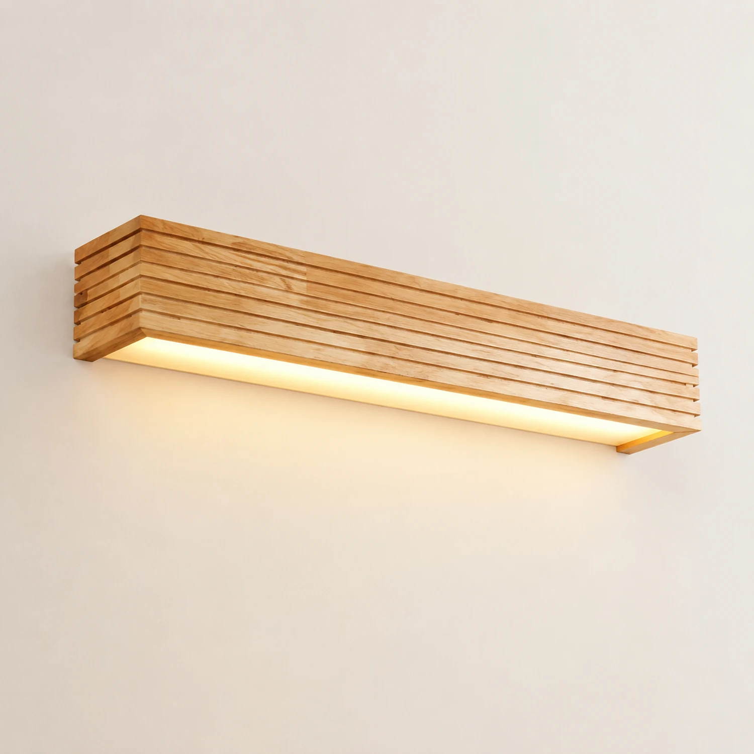 Ozawa Spiegelfront Waschtisch-Wandleuchte, L 35/45/55CM - Lumpaz