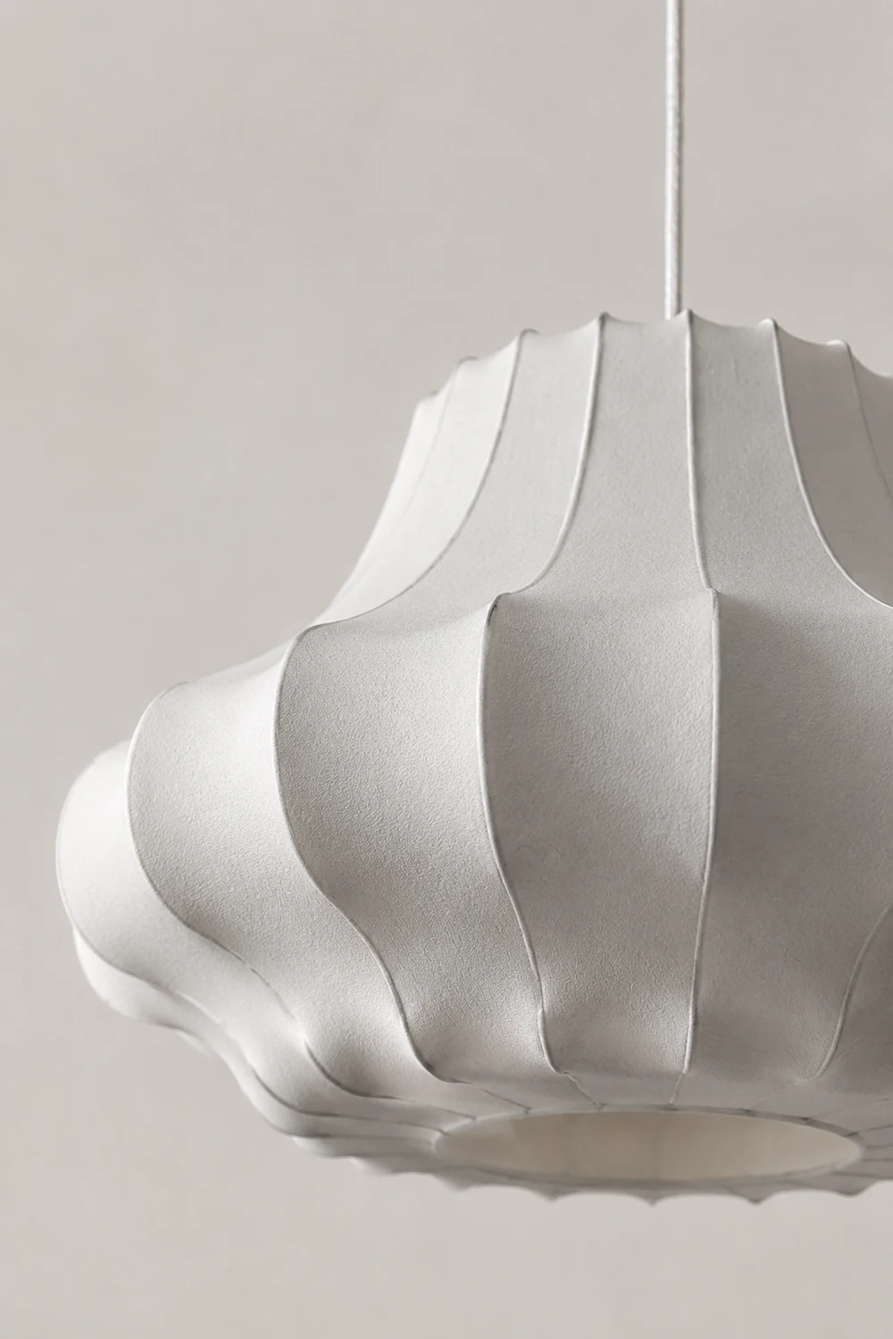 Renée Künstliche Gewebe Pendelleuchte, ∅40/55/57CM - Lumpaz