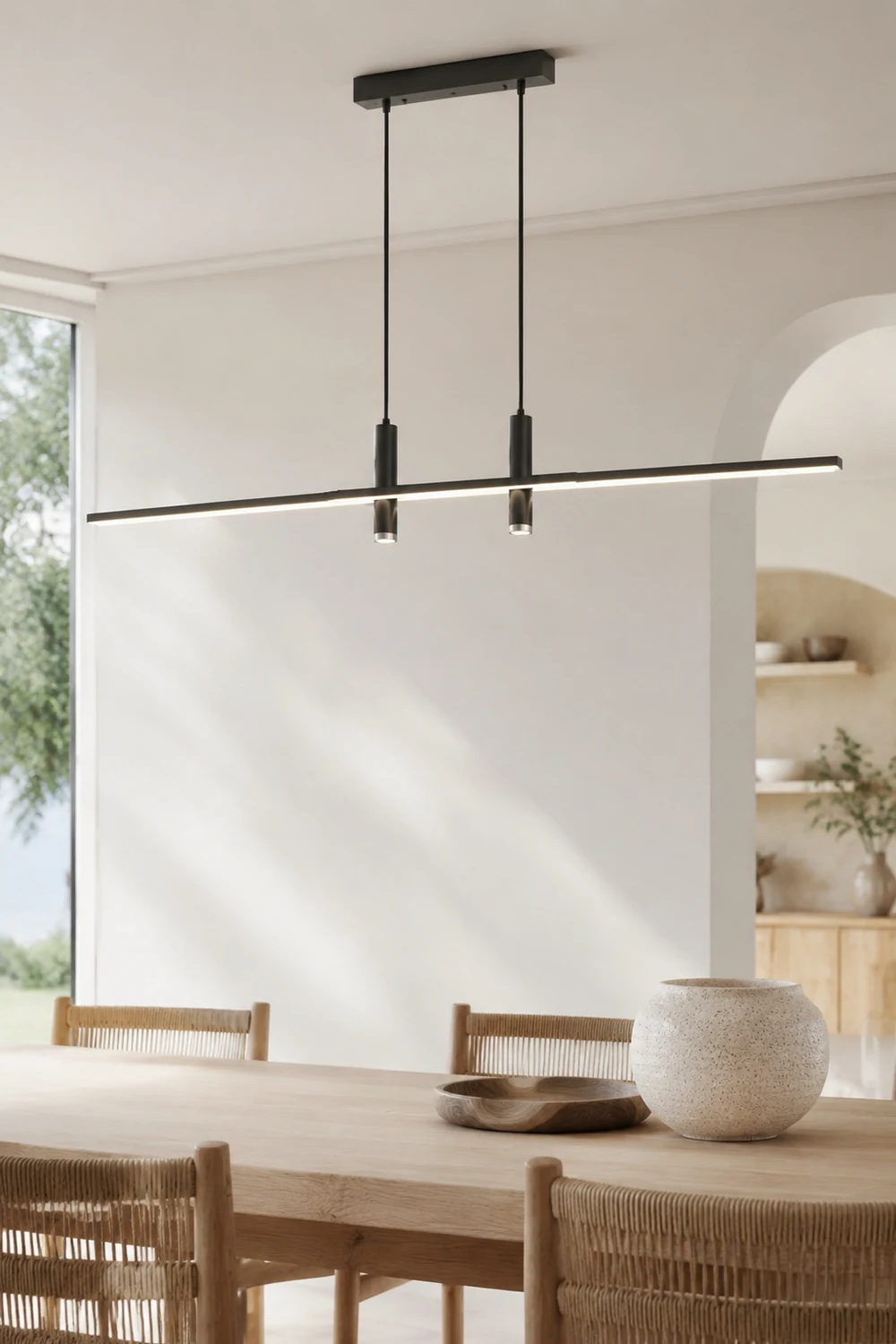Edge Pendelleuchte, L 90CM - Lumpaz