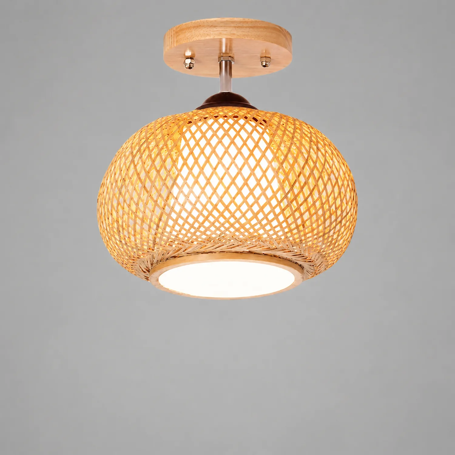 Muto Rattan Deckenleuchte, ∅25/35/40CM - Lumpaz