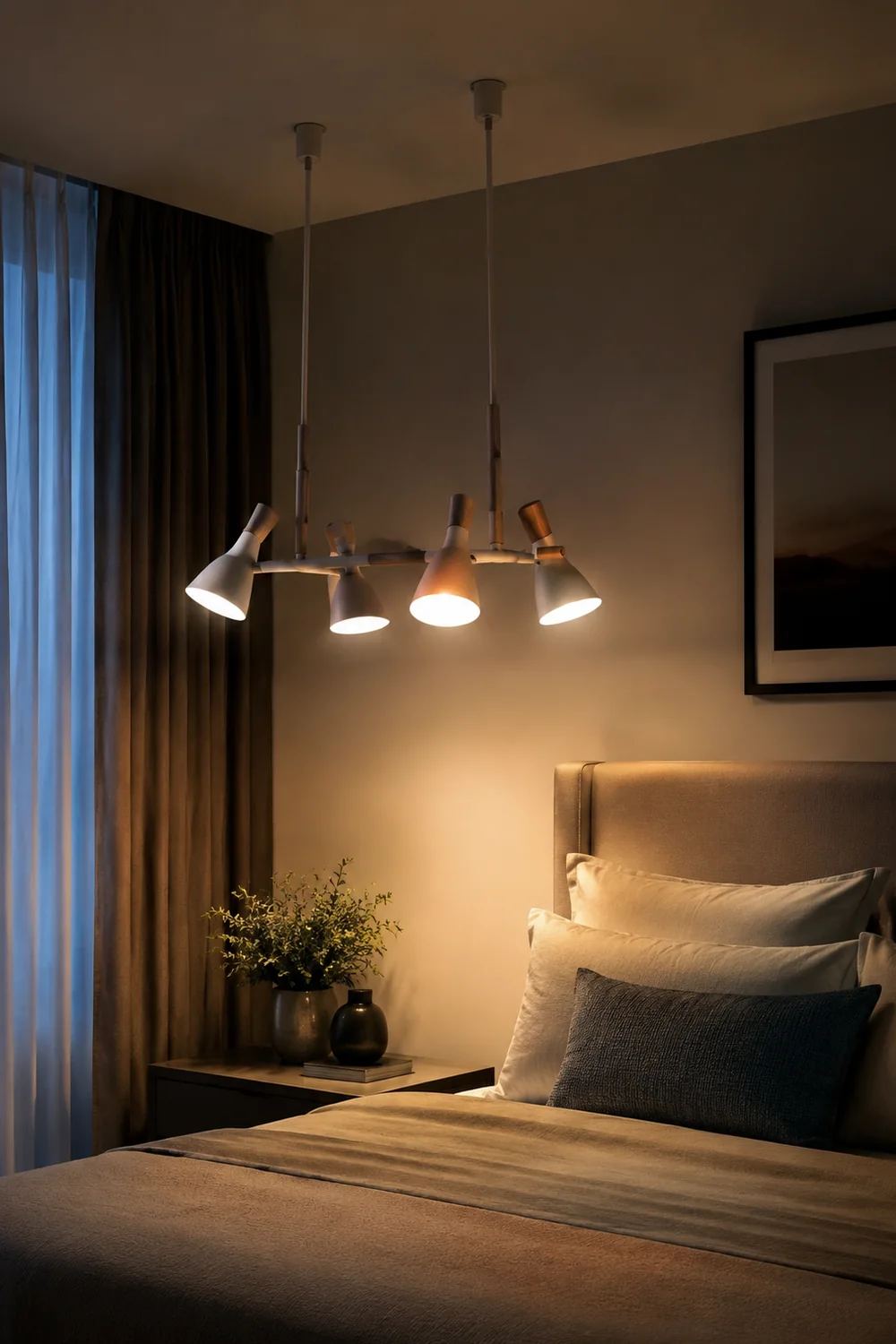 Morandi Pendelleuchte, 4-flammig - Lumpaz