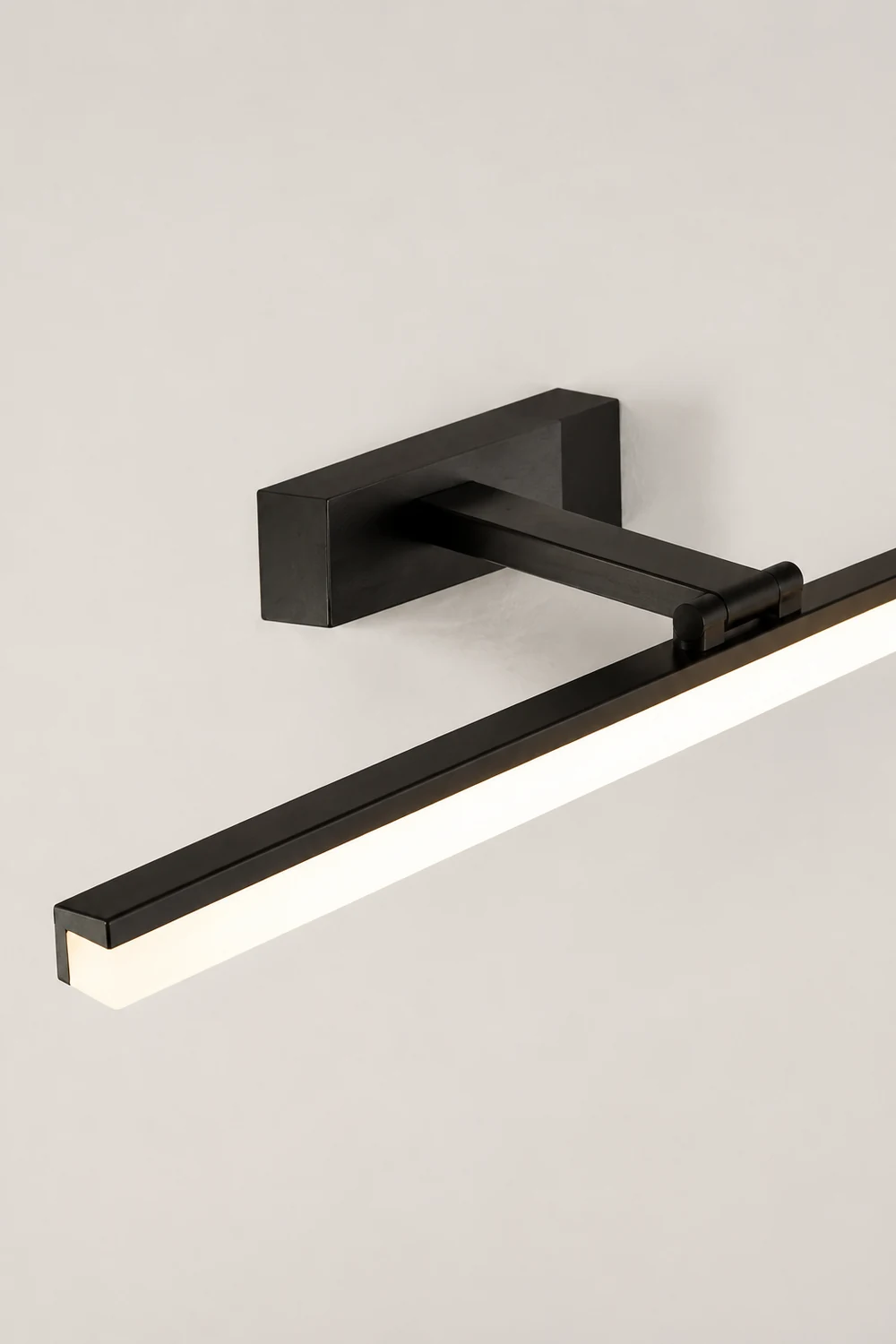 Edge Spiegelfront Waschtisch-Wandleuchte, L 40/50CM - Lumpaz