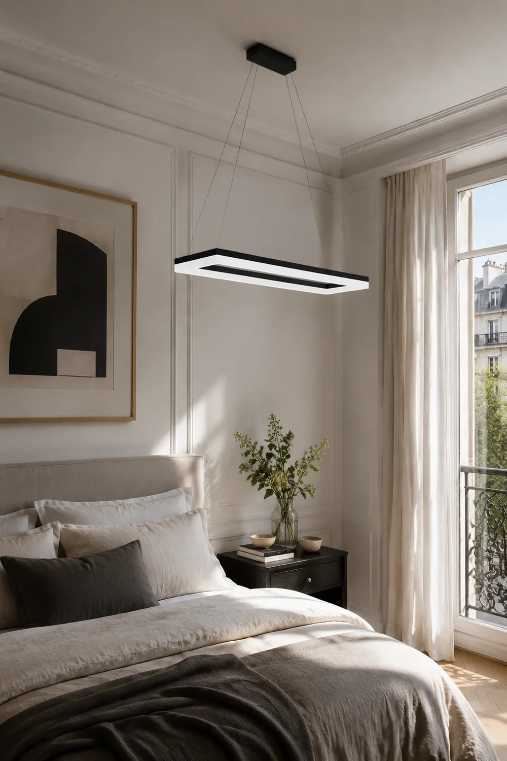 Bouvet Pendelleuchte, L 90CM - Lumpaz