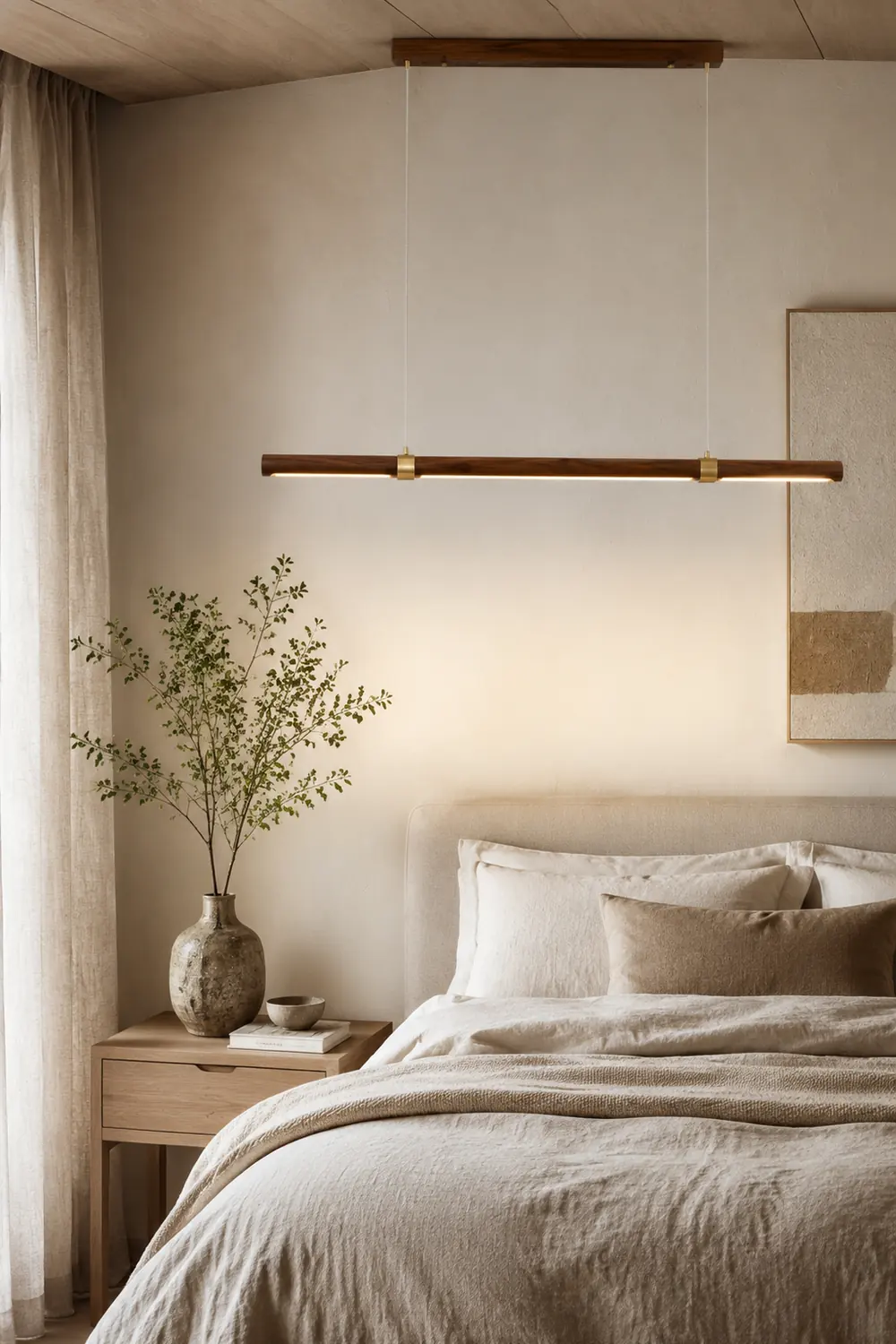 Ozawa Lineare Pendelleuchte, L 100/120CM - Lumpaz