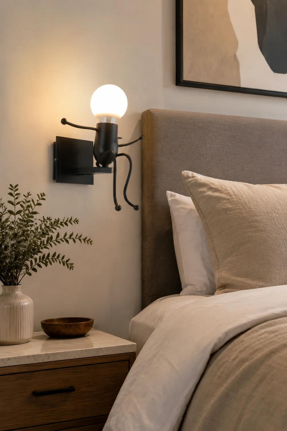Luxo Retro Man Wandleuchte, 4 Stil - Lumpaz