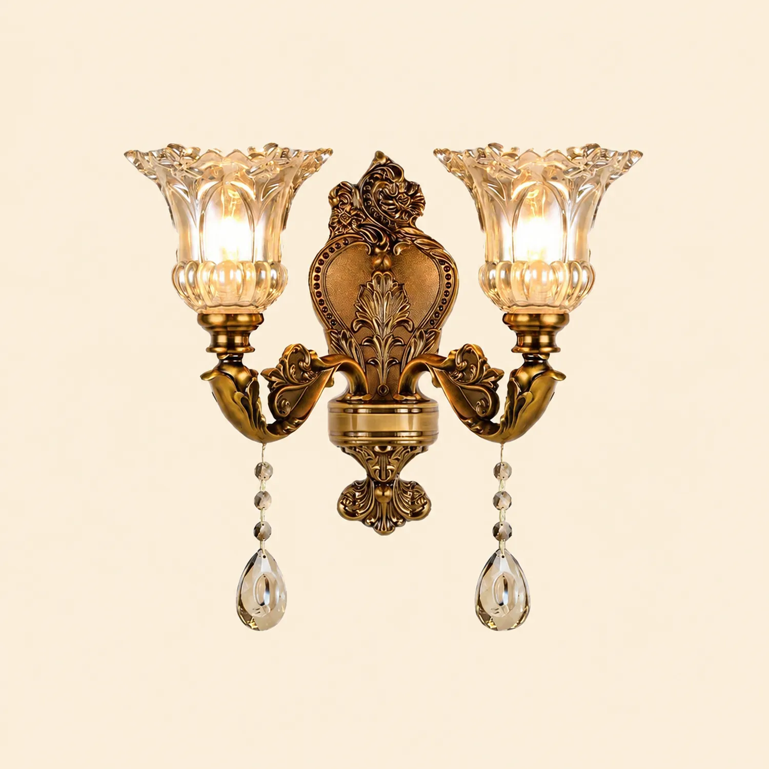 Félicie Französische Vintage Wandlampe, 1/2-flammig - Lumpaz