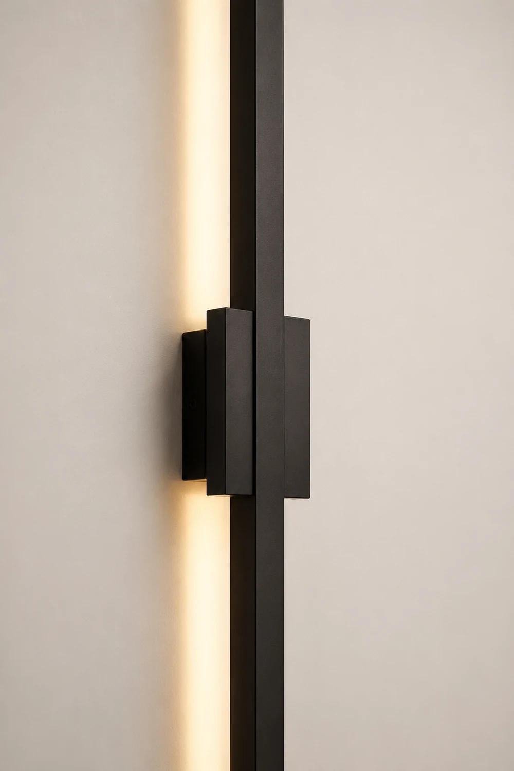 Leigh Spiegelfront Waschtisch-Wandlampe, L 60/100CM - Lumpaz