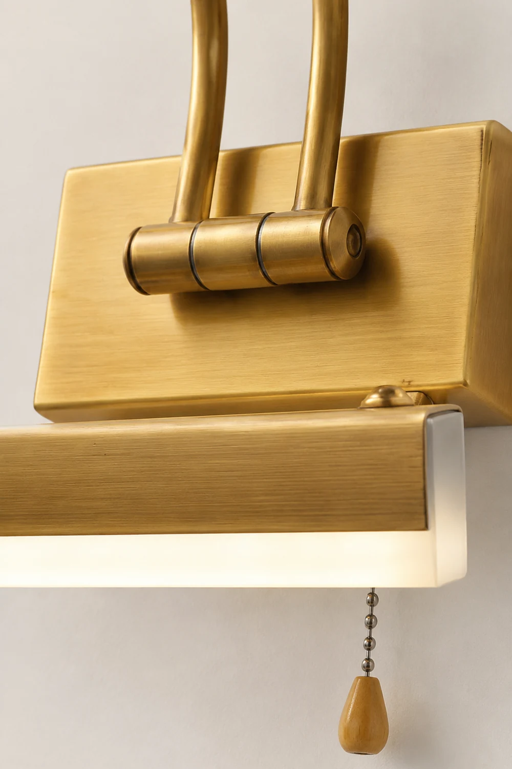 Leigh Spiegelfront Waschtisch-Wandleuchte, L 30/40/60/70/100CM - Lumpaz