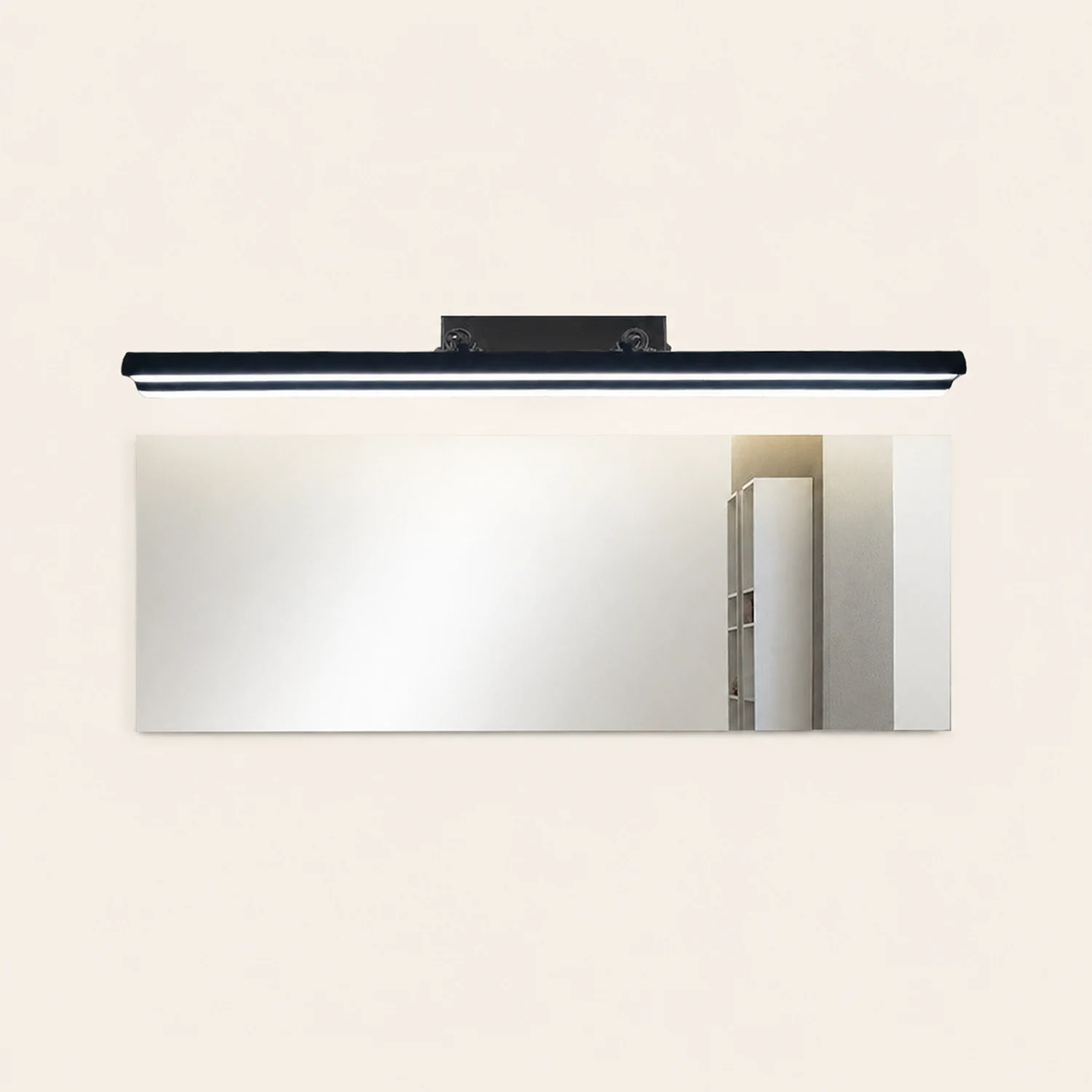 Edge Bar geformt Spiegel Front Vanity Wandleuchte, L40/50/60/70/80/100CM - Lumpaz