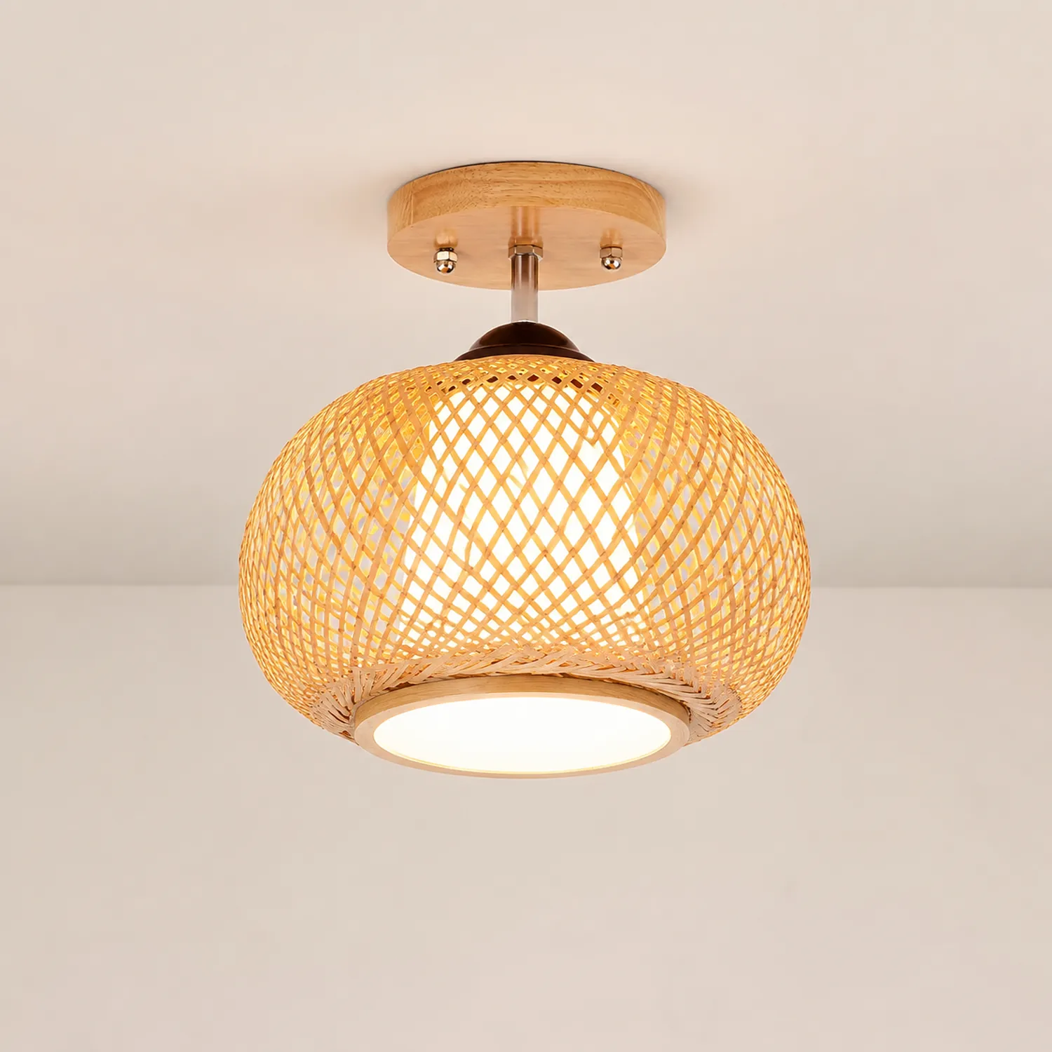 Muto Rattan Deckenleuchte, ∅25/35/40CM - Lumpaz