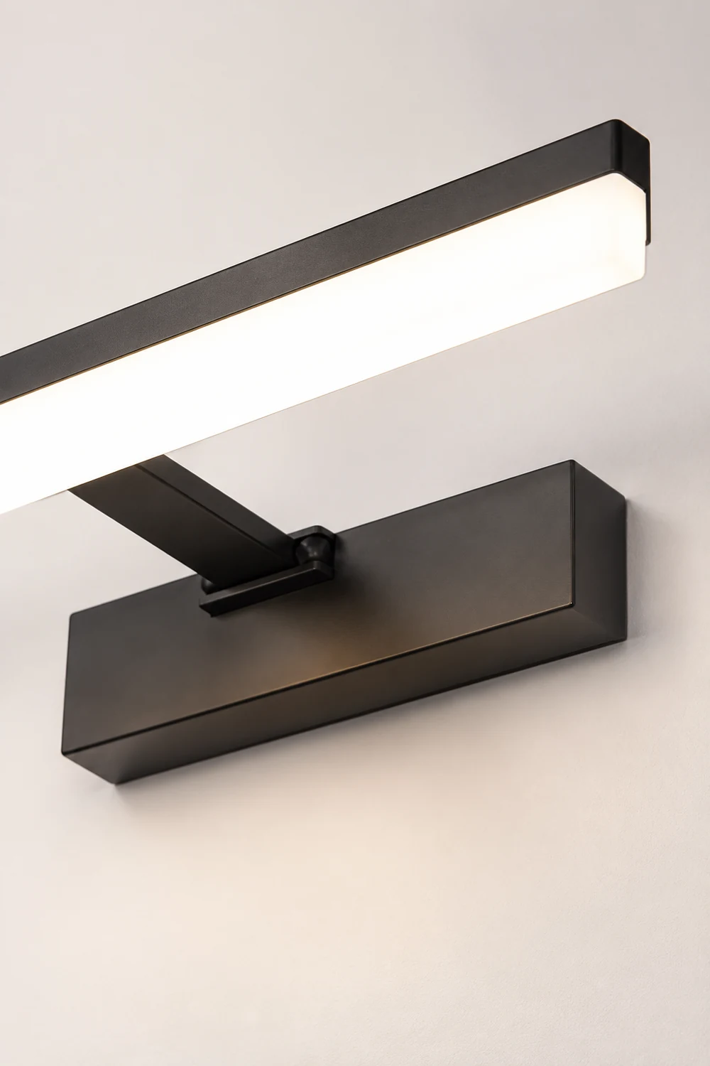 Edge Spiegelfront Waschtisch-Wandleuchte, L 40/50CM - Lumpaz