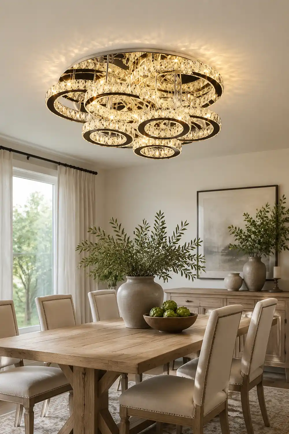Kristy Pendelleuchte, ∅80CM - Lumpaz