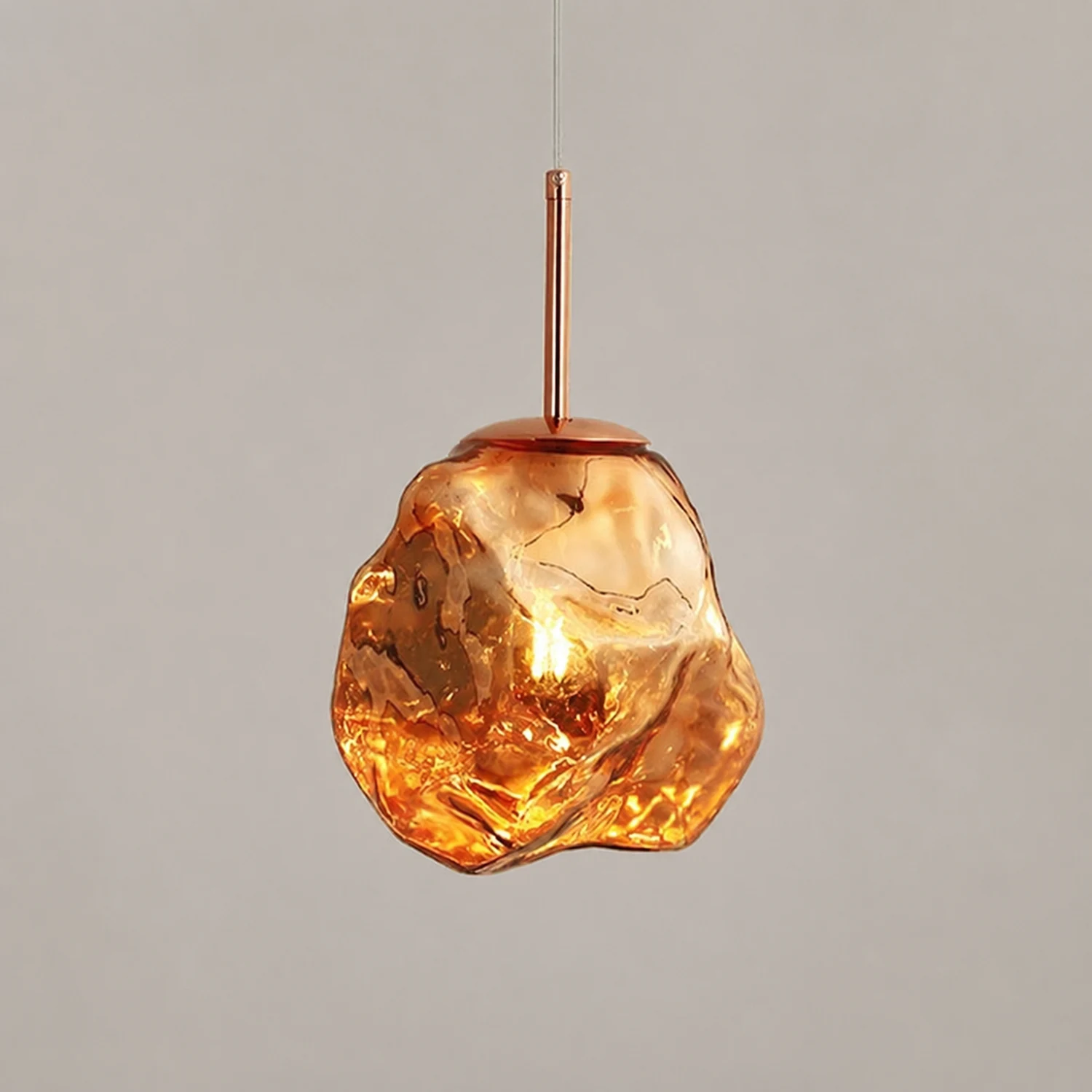 Mirza Glas Pendant Light, 4 Farben - Lumpaz