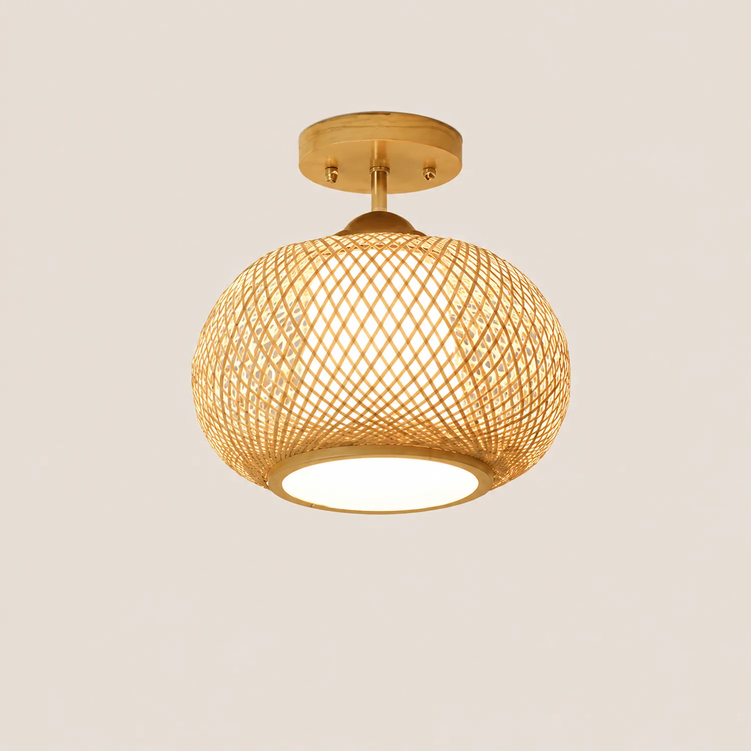 Muto Rattan Deckenleuchte, ∅25/35/40CM - Lumpaz