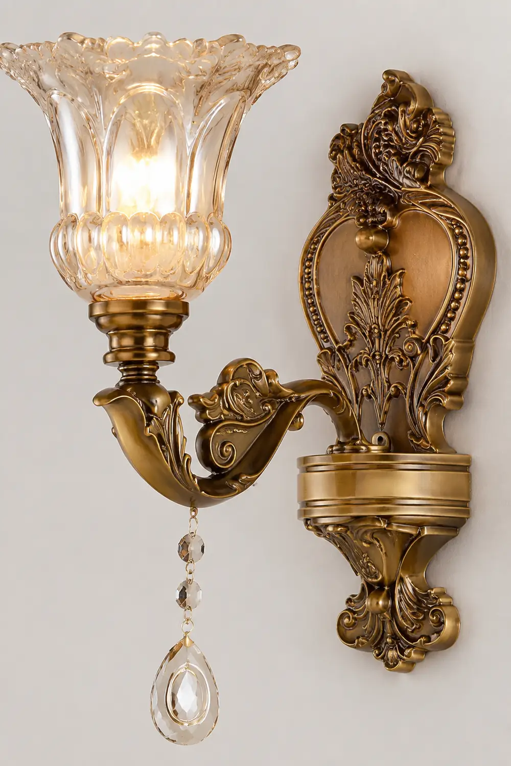 Félicie Französische Vintage Wandlampe, 1/2-flammig - Lumpaz