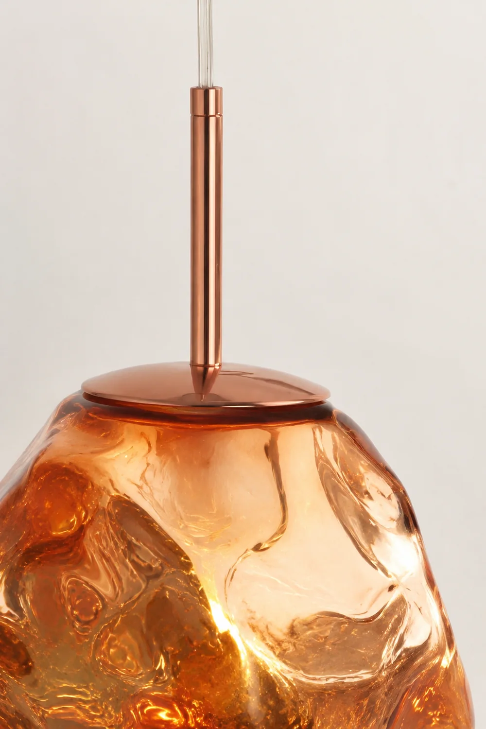 Mirza Glas Pendant Light, 4 Farben - Lumpaz