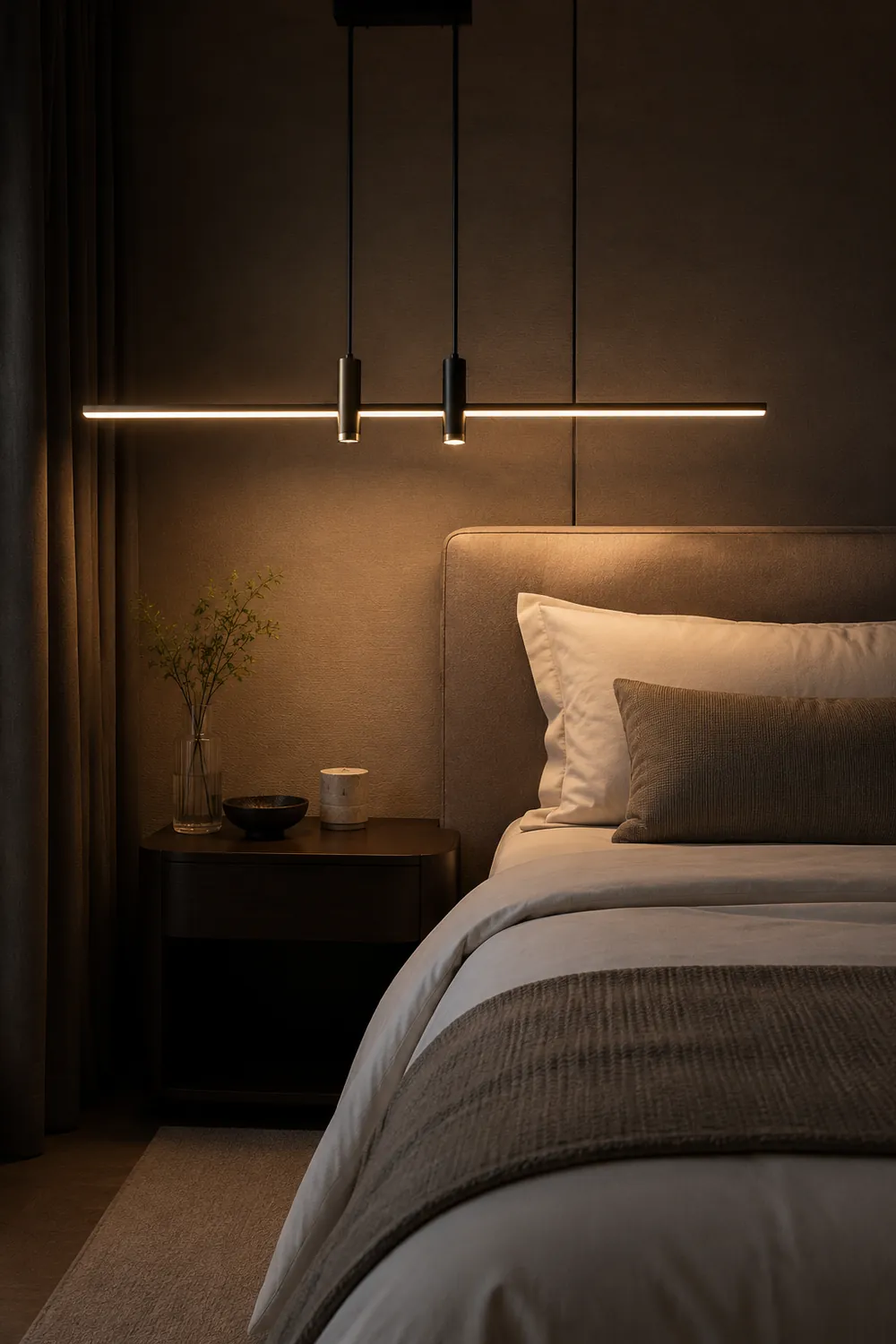 Edge Pendelleuchte, L 90CM - Lumpaz