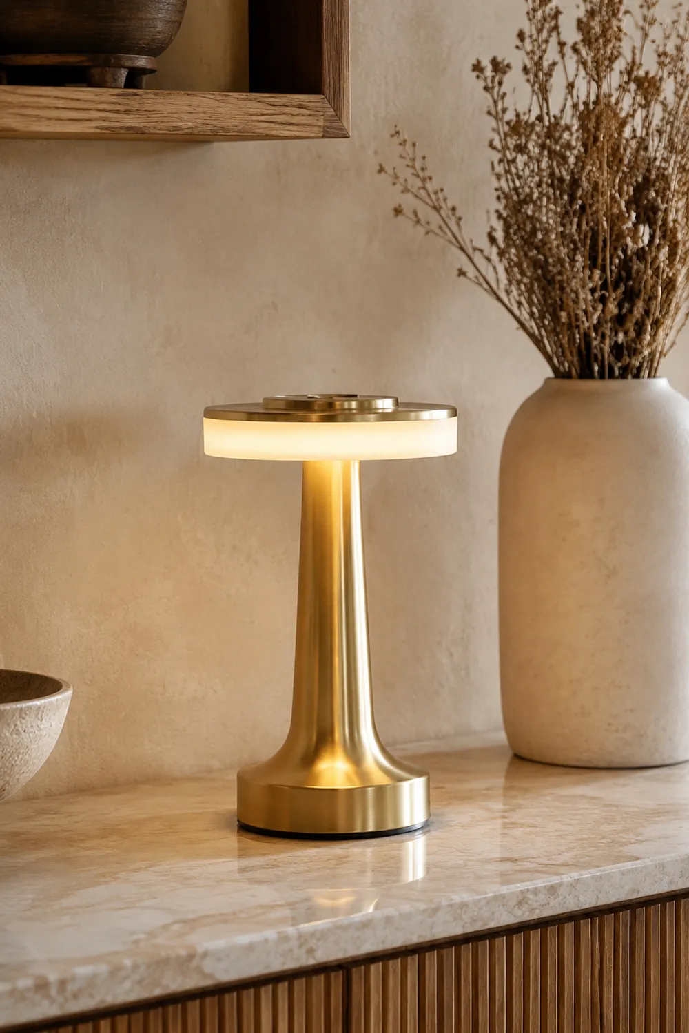 Salgado Pilz Tischlampe, 3 Farben - Lumpaz