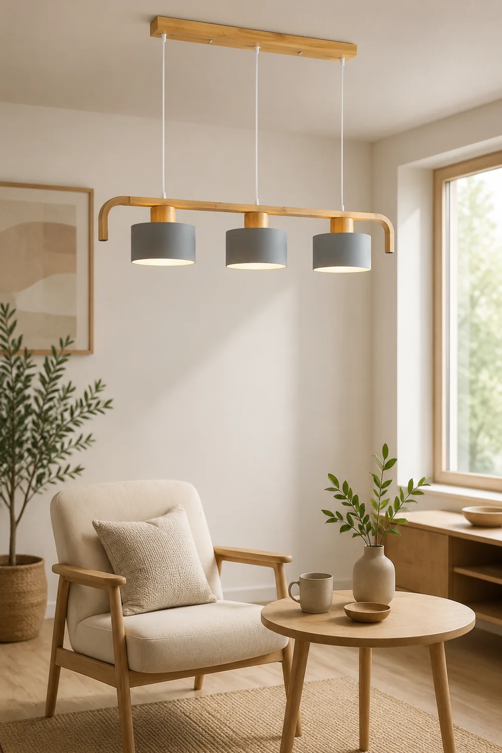 Morandi Pendelleuchte, 3/4-flammig - Lumpaz