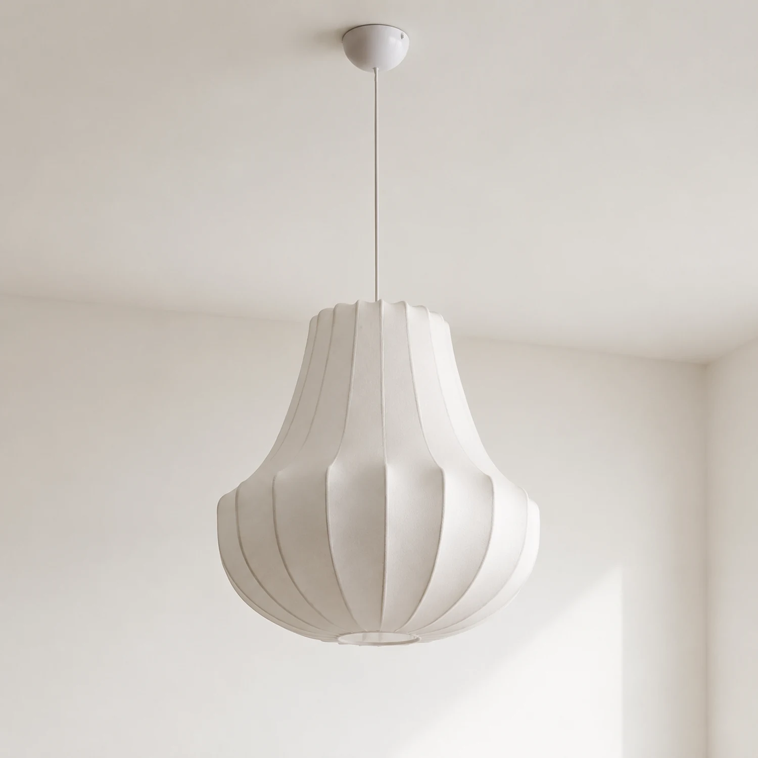 Renée Künstliche Gewebe Pendelleuchte, ∅40/55/57CM - Lumpaz