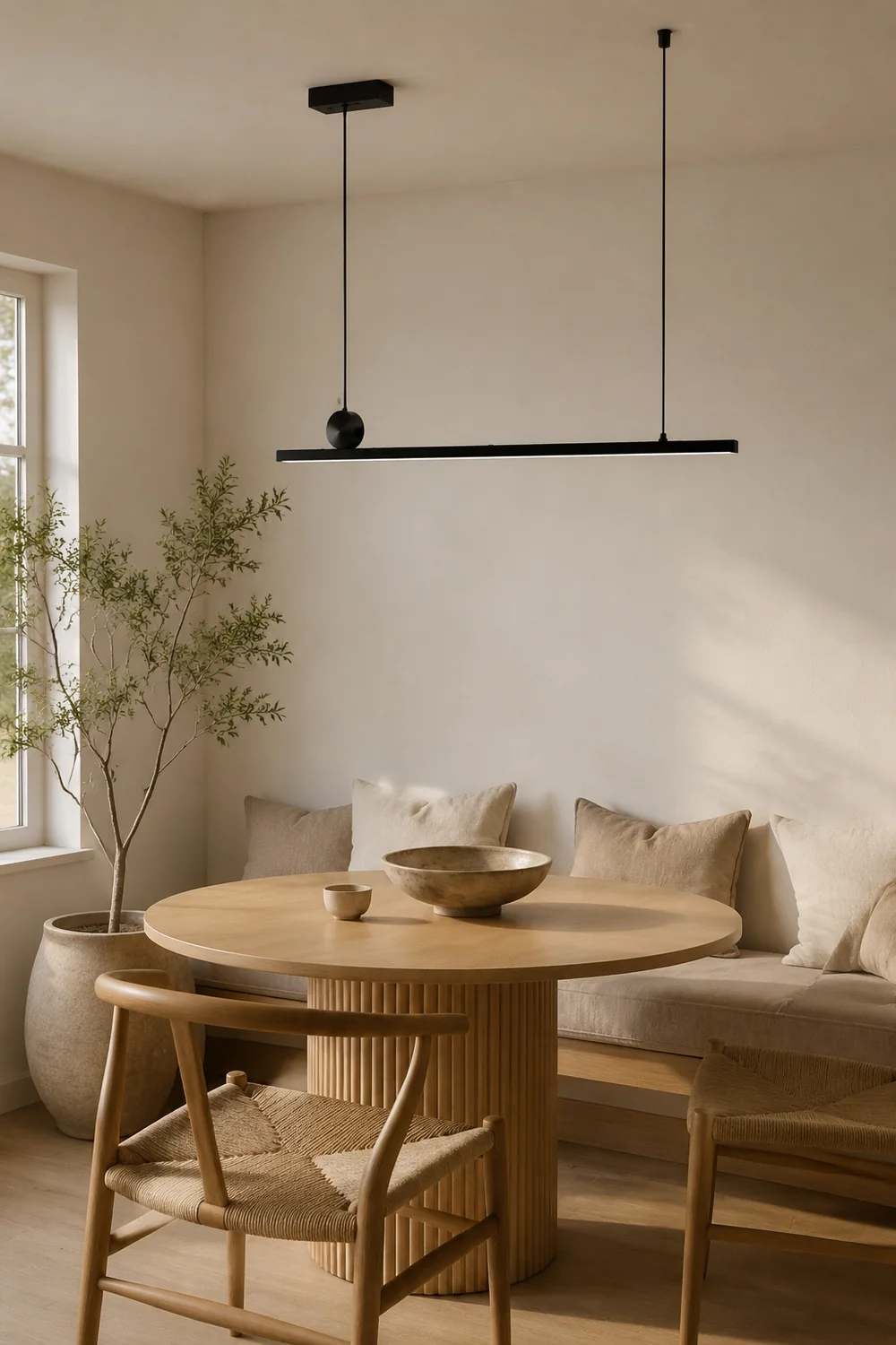 Edge Pendelleuchte, L 90/120CM - Lumpaz