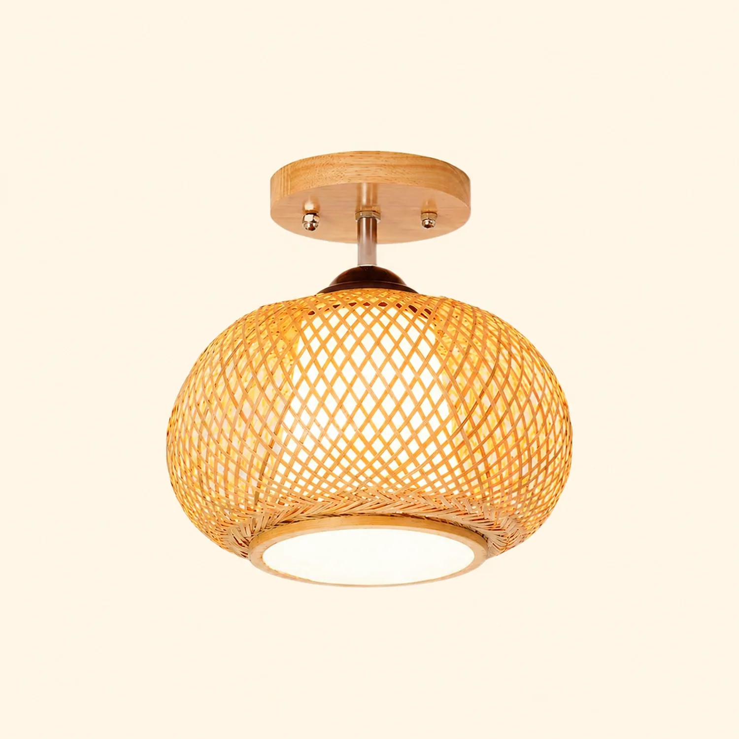 Muto Rattan Deckenleuchte, ∅25/35/40CM - Lumpaz