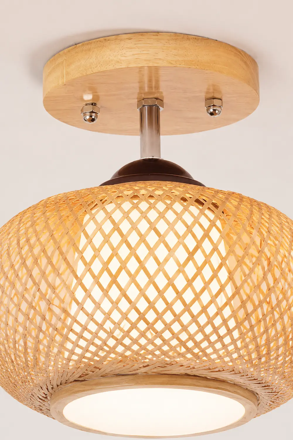 Muto Rattan Deckenleuchte, ∅25/35/40CM - Lumpaz