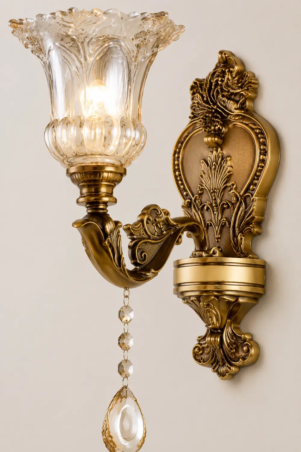 Félicie Französische Vintage Wandlampe, 1/2-flammig - Lumpaz