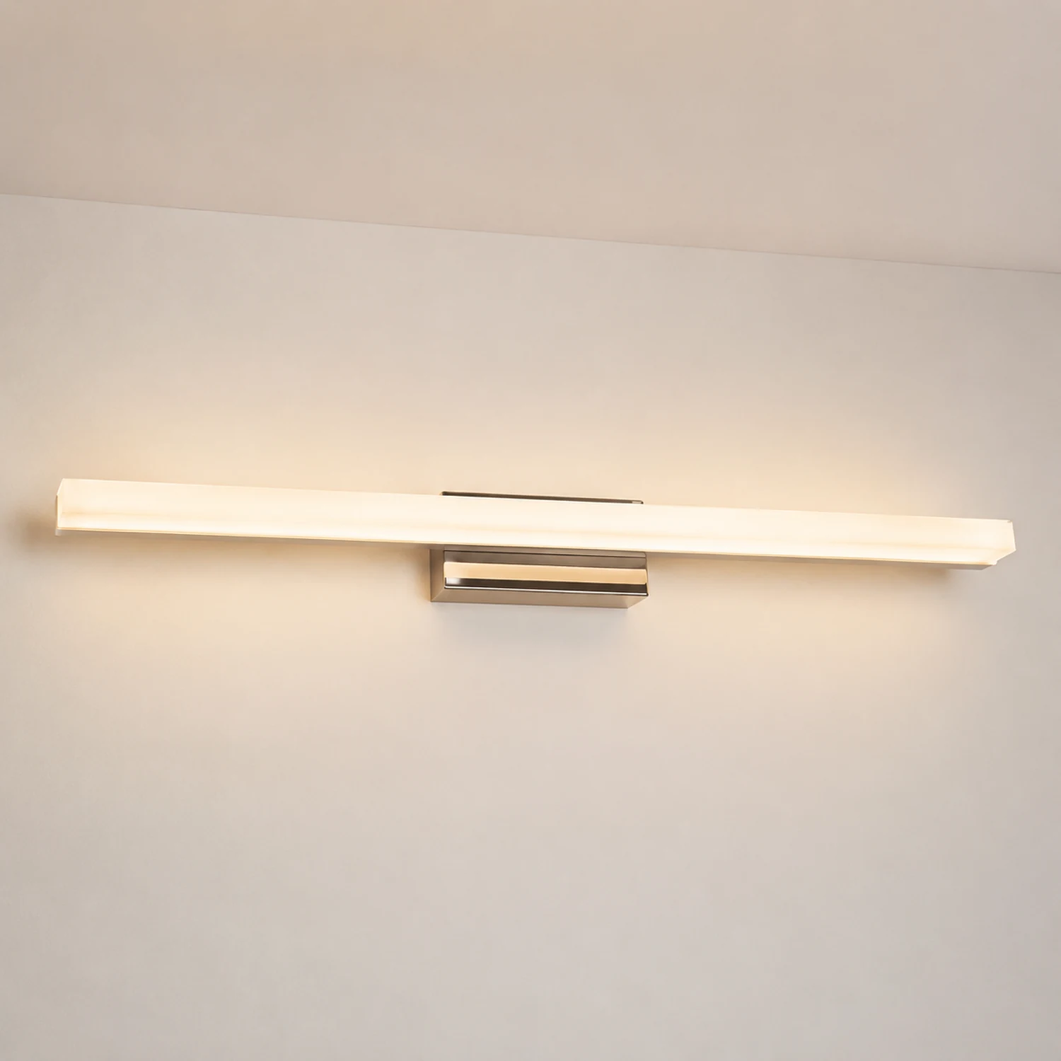 Leigh Spiegelfront Waschtisch-Wandleuchte, L 40/50/60/70/90CM - Lumpaz