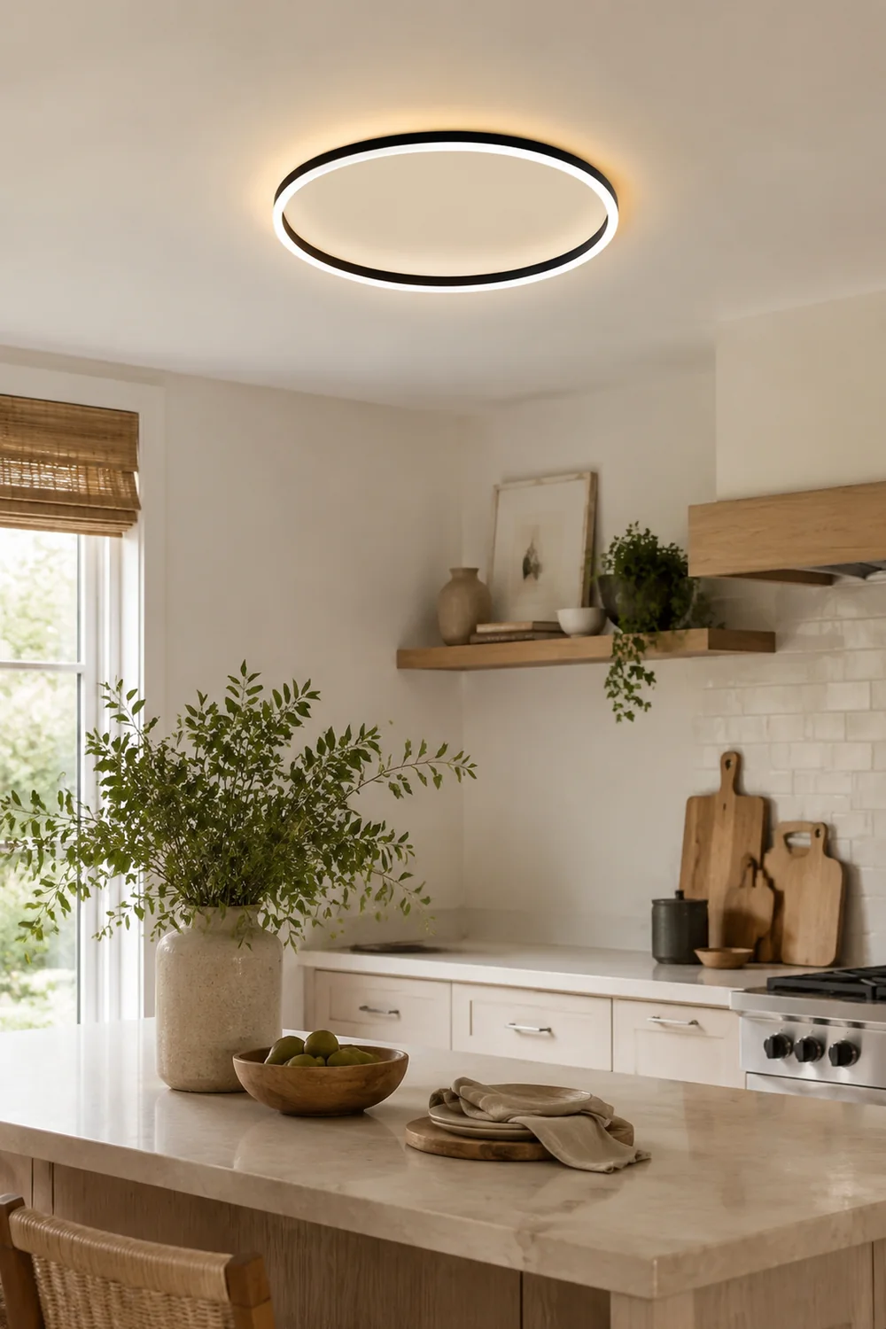 Arisha Deckenleuchte Ring Dimmbar, ∅40/50CM - Lumpaz