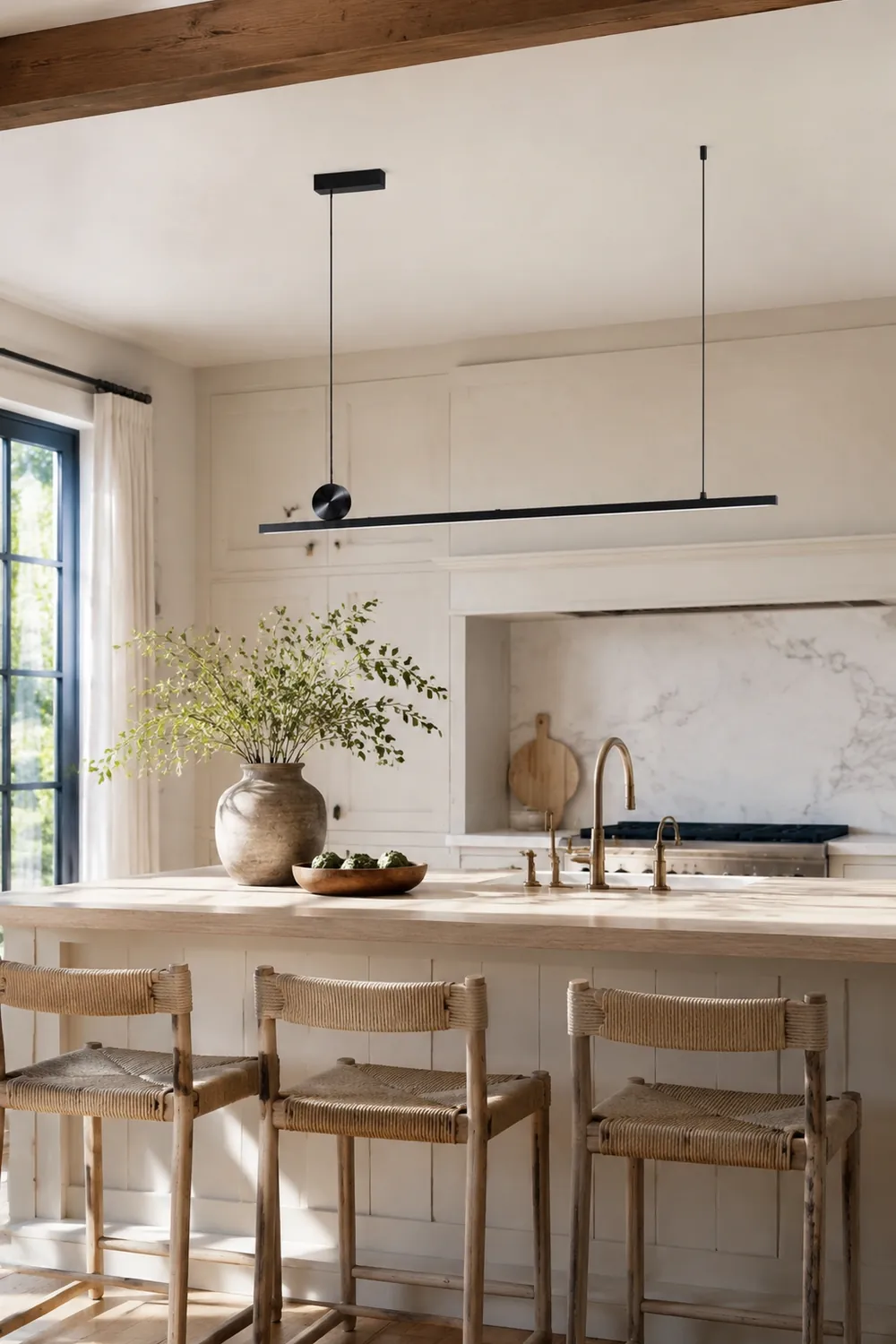 Edge Pendelleuchte, L 90/120CM - Lumpaz