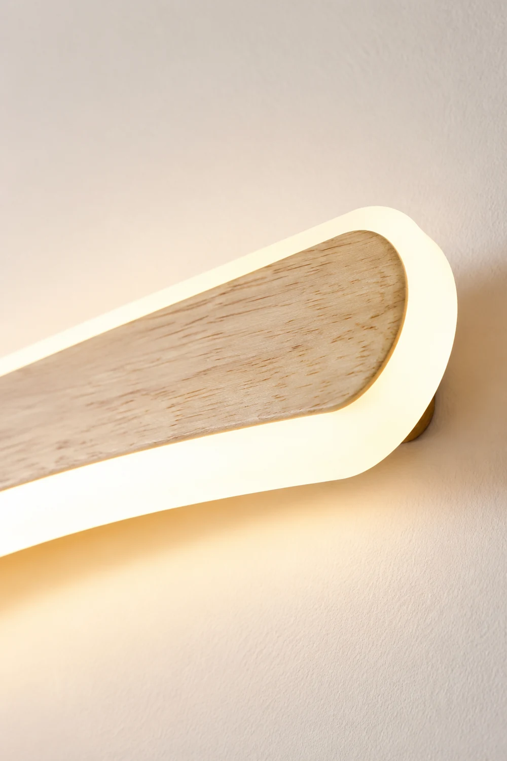 Ozawa Spiegelfront Eitelkeit Wandleuchte, Rechteckig & Bogenform, L40/60/80CM - Lumpaz