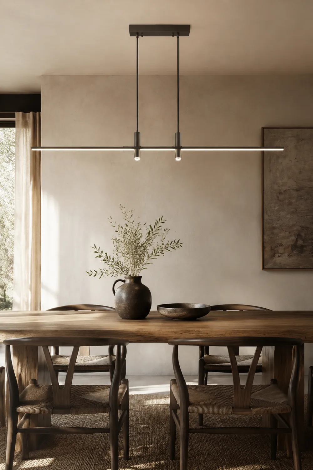 Edge Pendelleuchte, L 90CM - Lumpaz