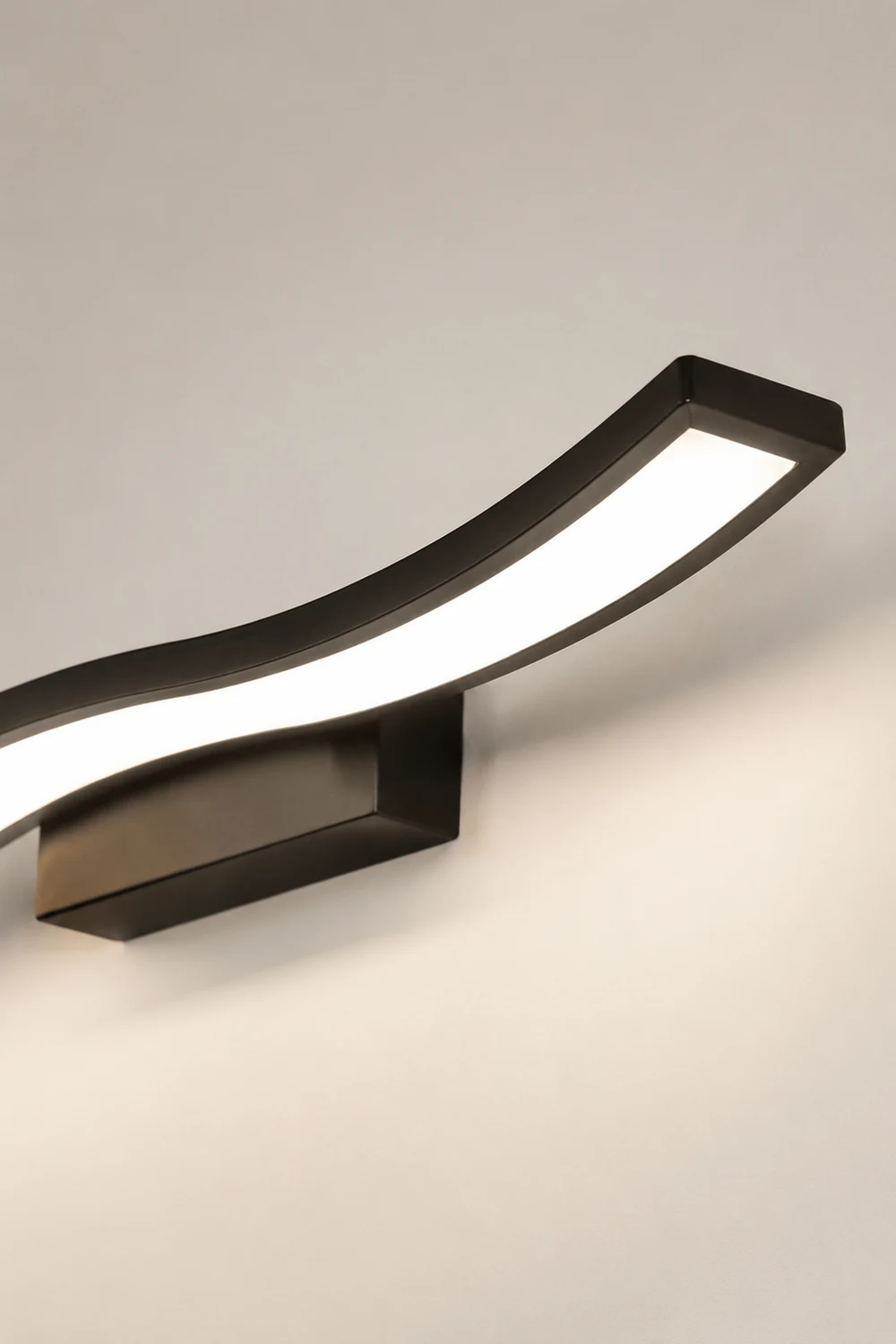 Leigh Spiegelfront Waschtisch-Wandleuchte, L 40/60/80CM - Lumpaz
