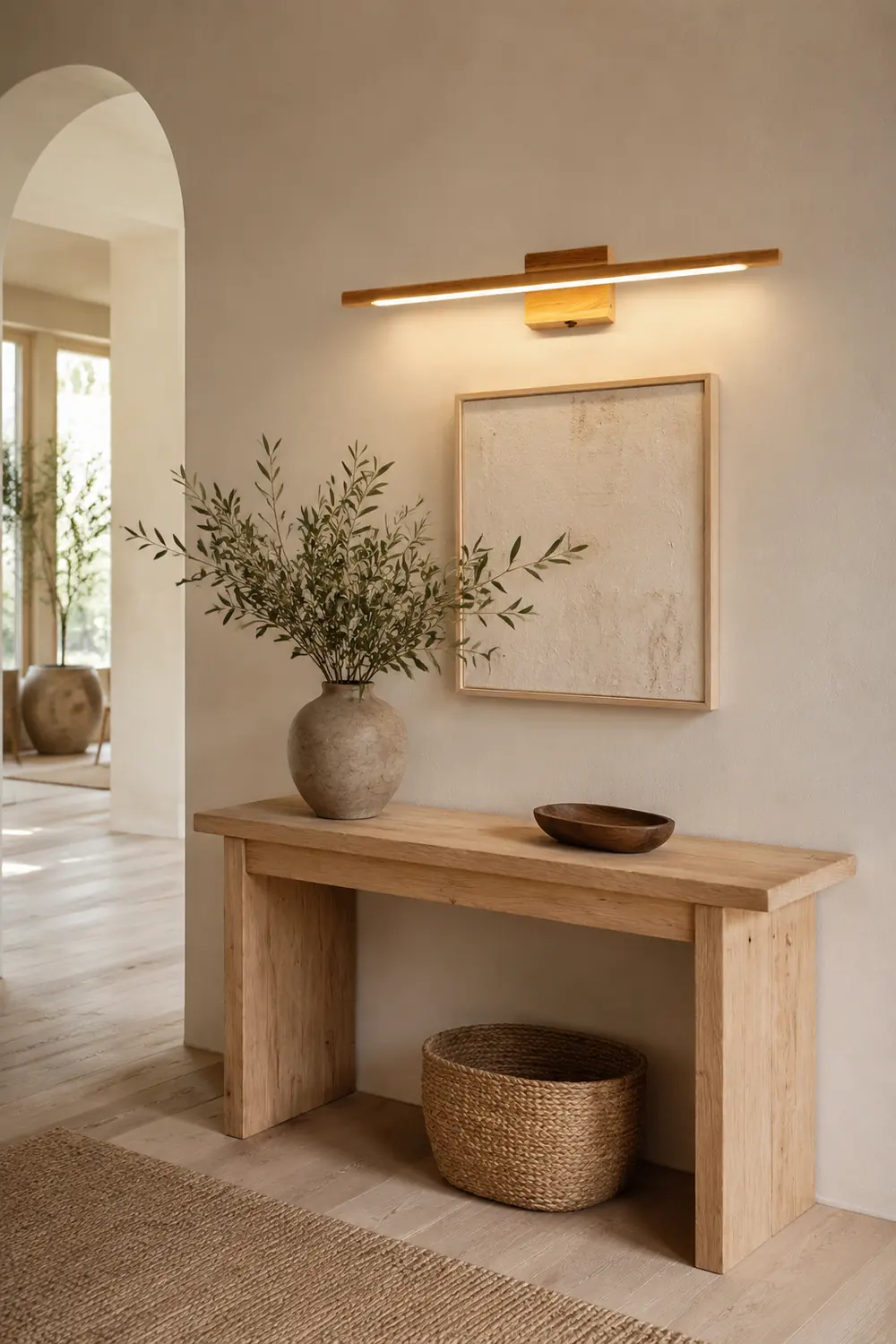 Ozawa Spiegelfront Waschtisch-Wandleuchte, L60CM - Lumpaz