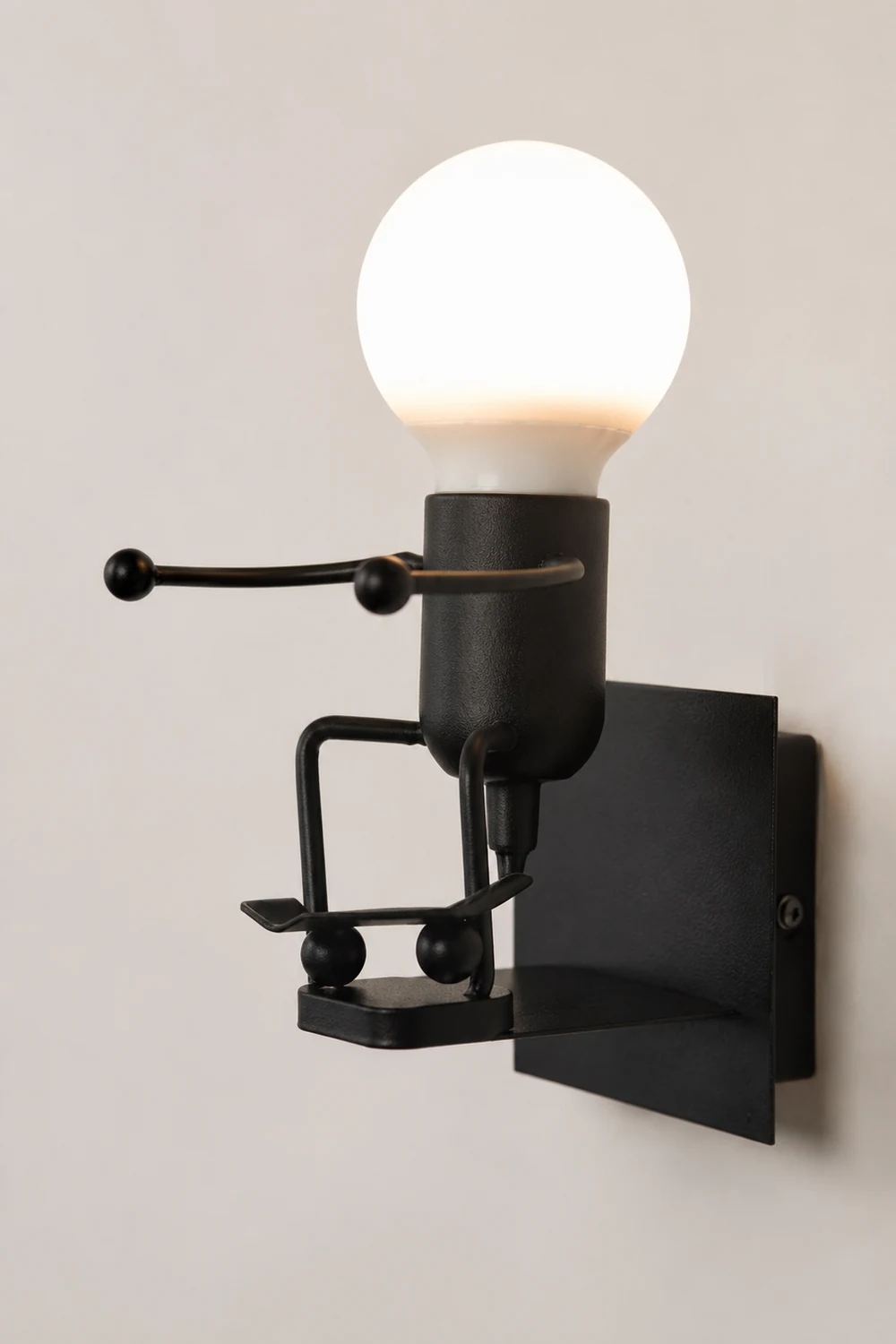 Luxo Retro Man Wandleuchte, 4 Stil - Lumpaz
