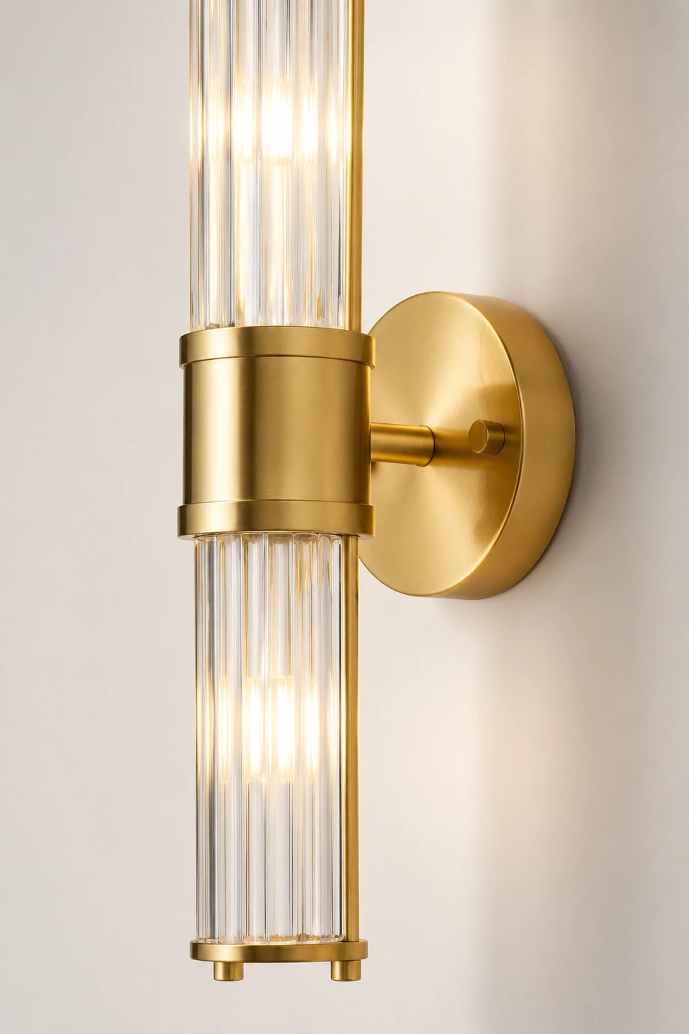 Leigh Spiegelfront Waschtisch-Wandleuchte, 1/2-flammig - Lumpaz