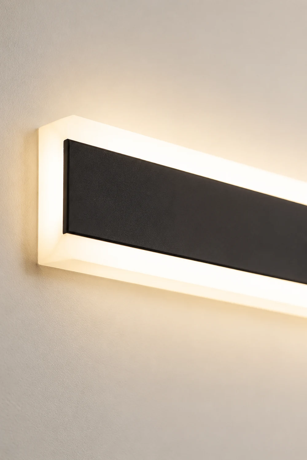 Edge Minimalist Linear Spiegelfront Waschtisch-Wandleuchte, L30/40/60/80/100CM - Lumpaz