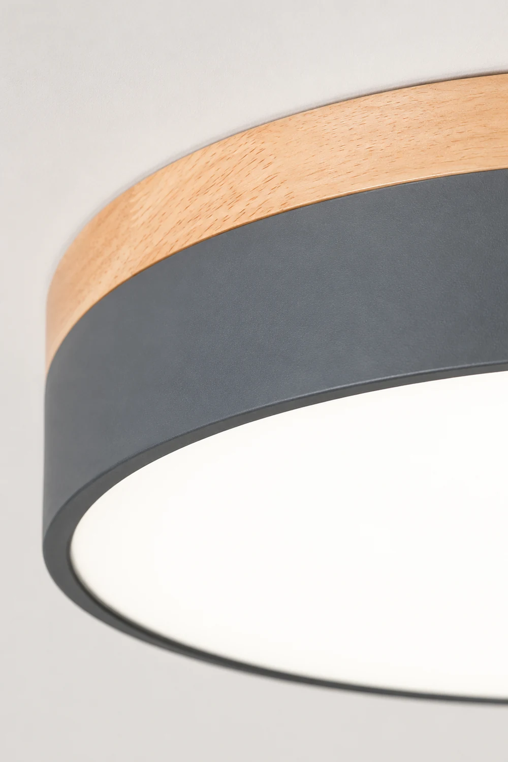 Morandi Deckenleuchte, Metall & Holz, ∅30/40/50CM - Lumpaz