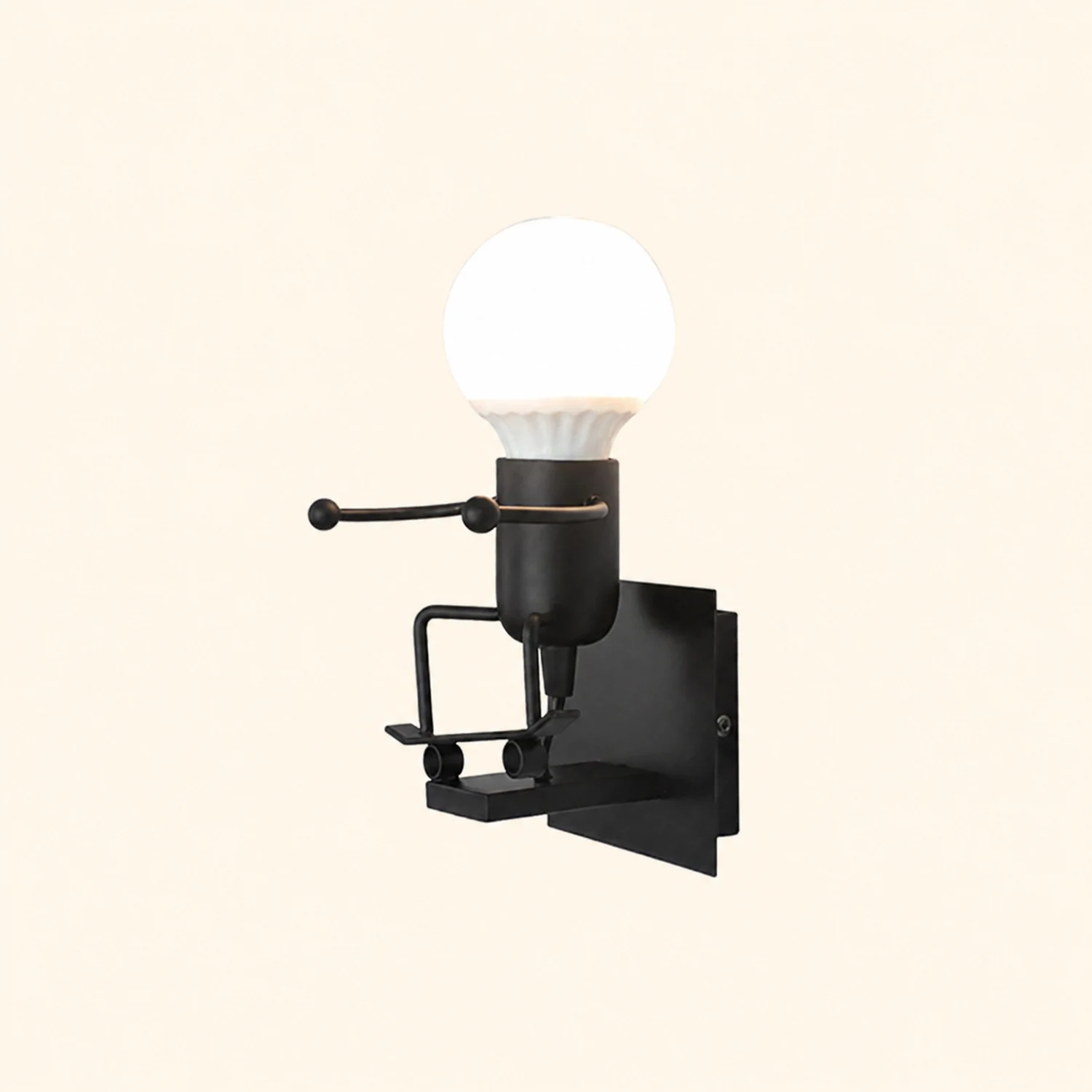 Luxo Retro Man Wandleuchte, 4 Stil - Lumpaz