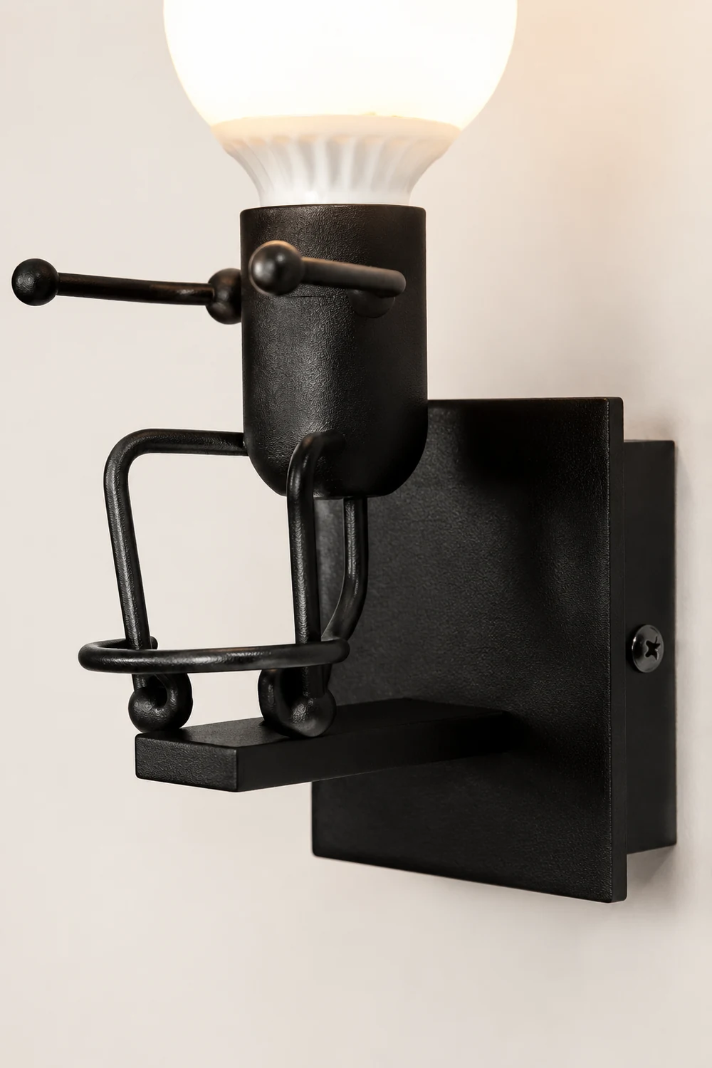 Luxo Retro Man Wandleuchte, 4 Stil - Lumpaz