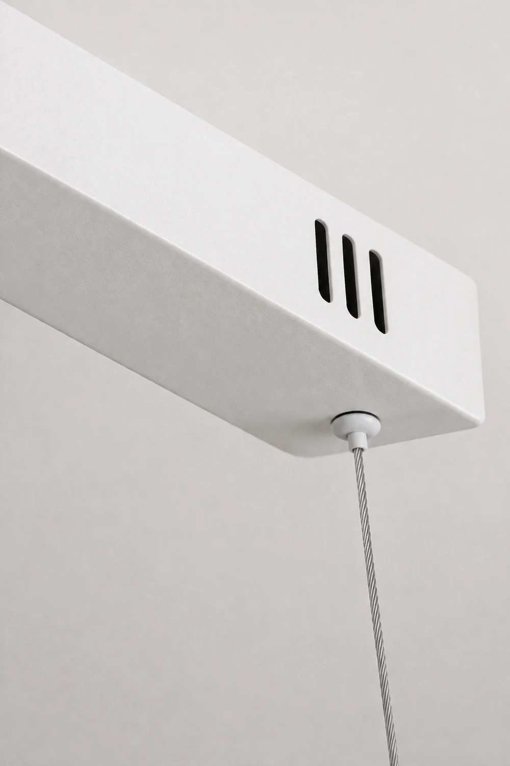 Welle Lineare Pendelleuchte, L 80/100/120CM - Lumpaz