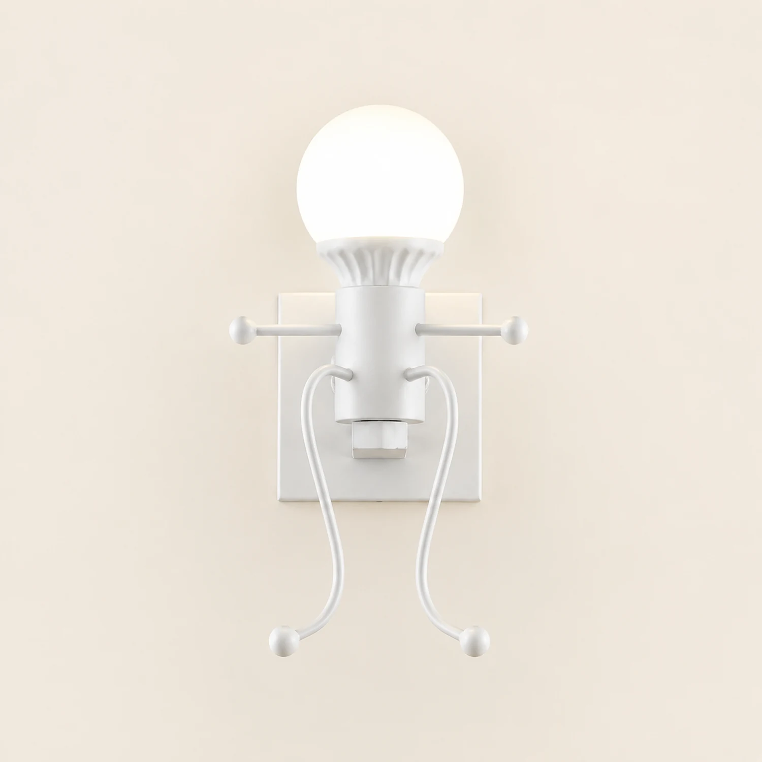 Luxo Retro Man Wandleuchte, 4 Stil - Lumpaz
