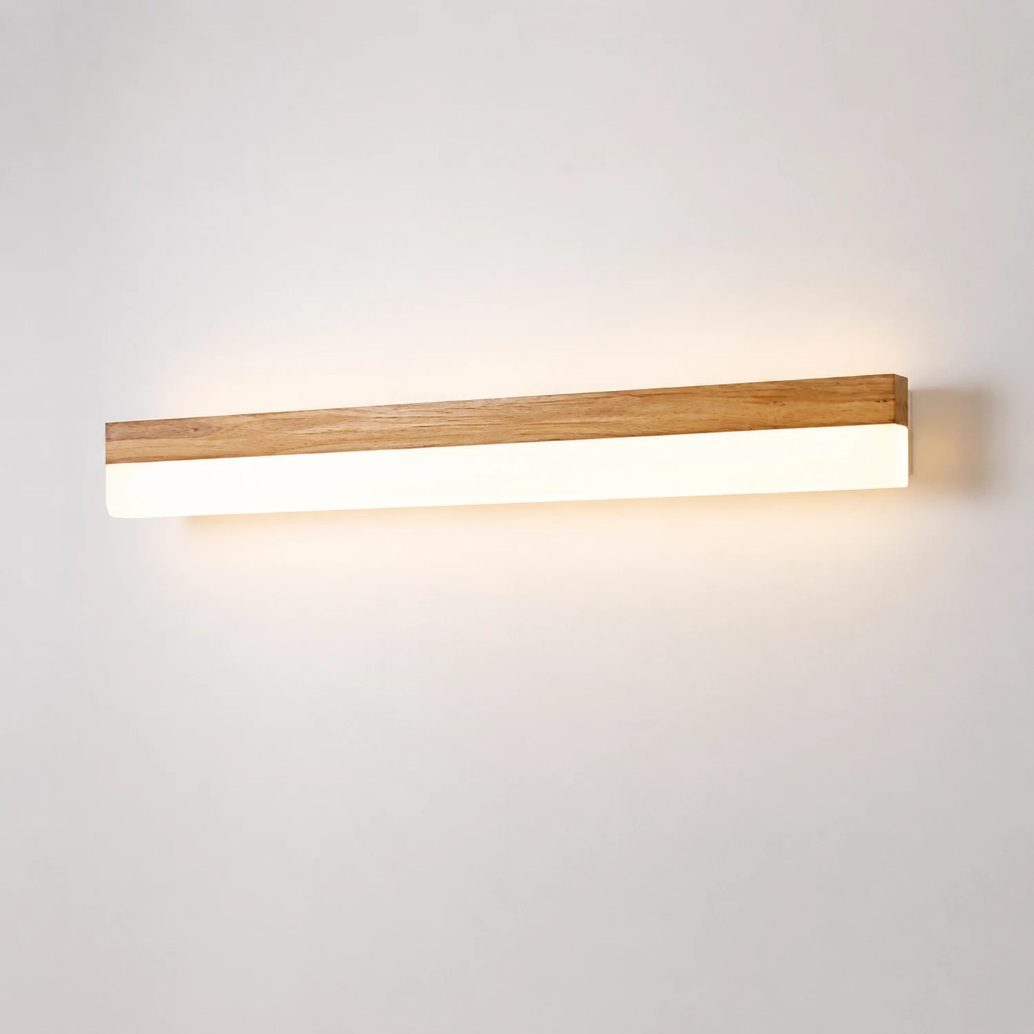 Ozawa Spiegelfront Eitelkeit Wandleuchte, Rechteckig & Bogenform, L40/60/80CM - Lumpaz