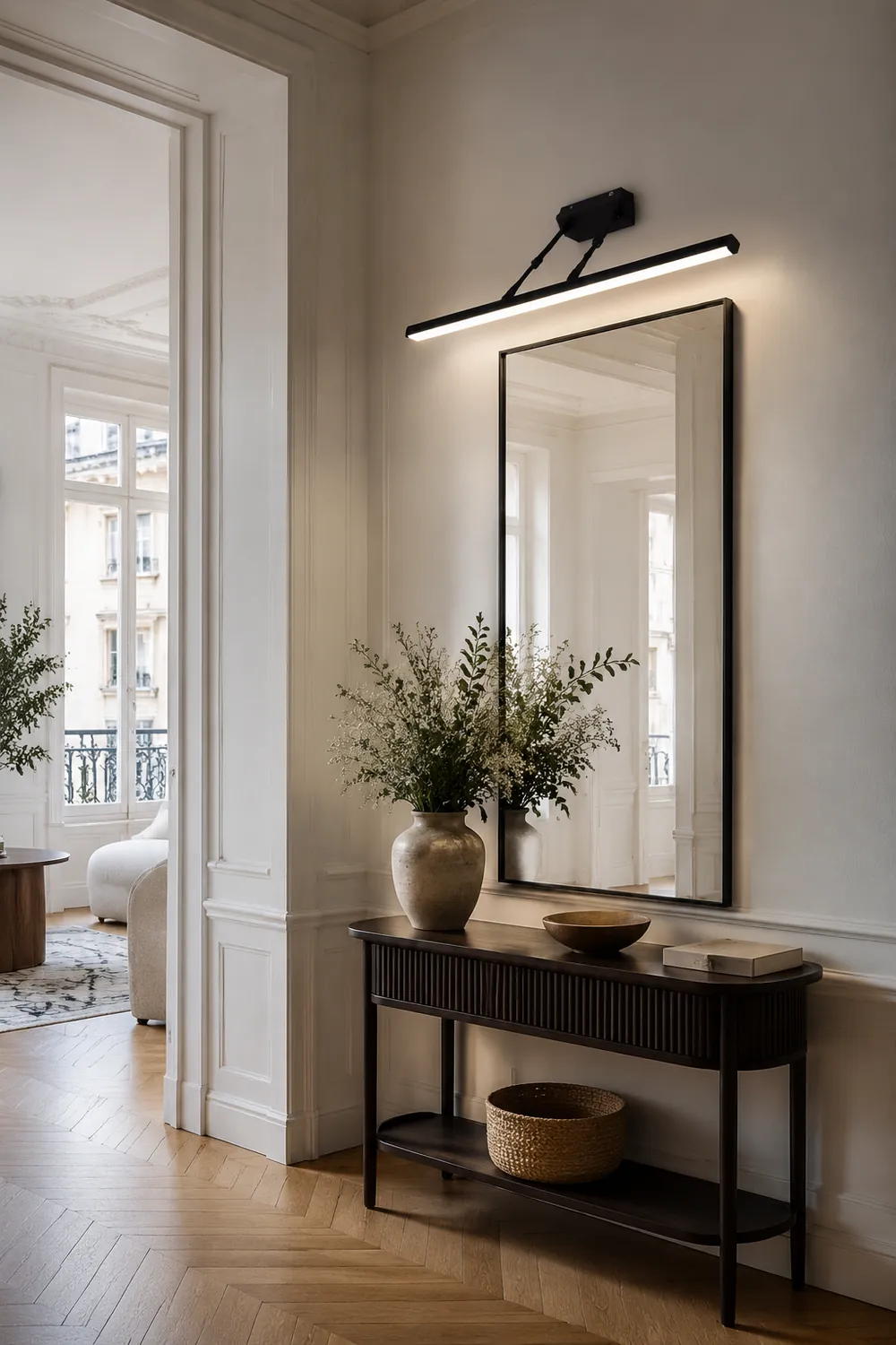 Edge Bar geformt Spiegel Front Vanity Wandleuchte, L40/50/60/70/80/100CM - Lumpaz